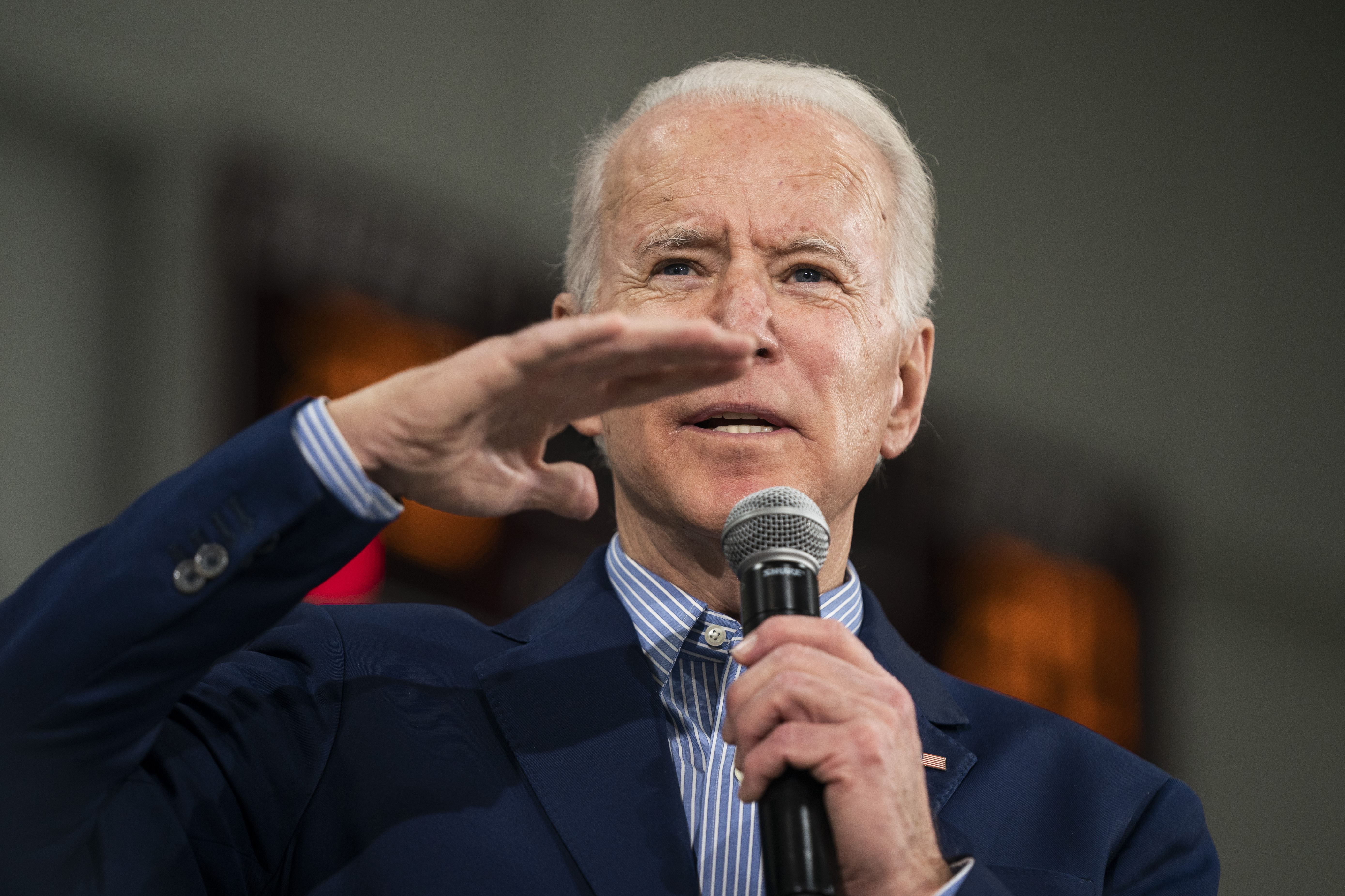 Democratic presidential candidate Joe Biden campaigns in South Carolina