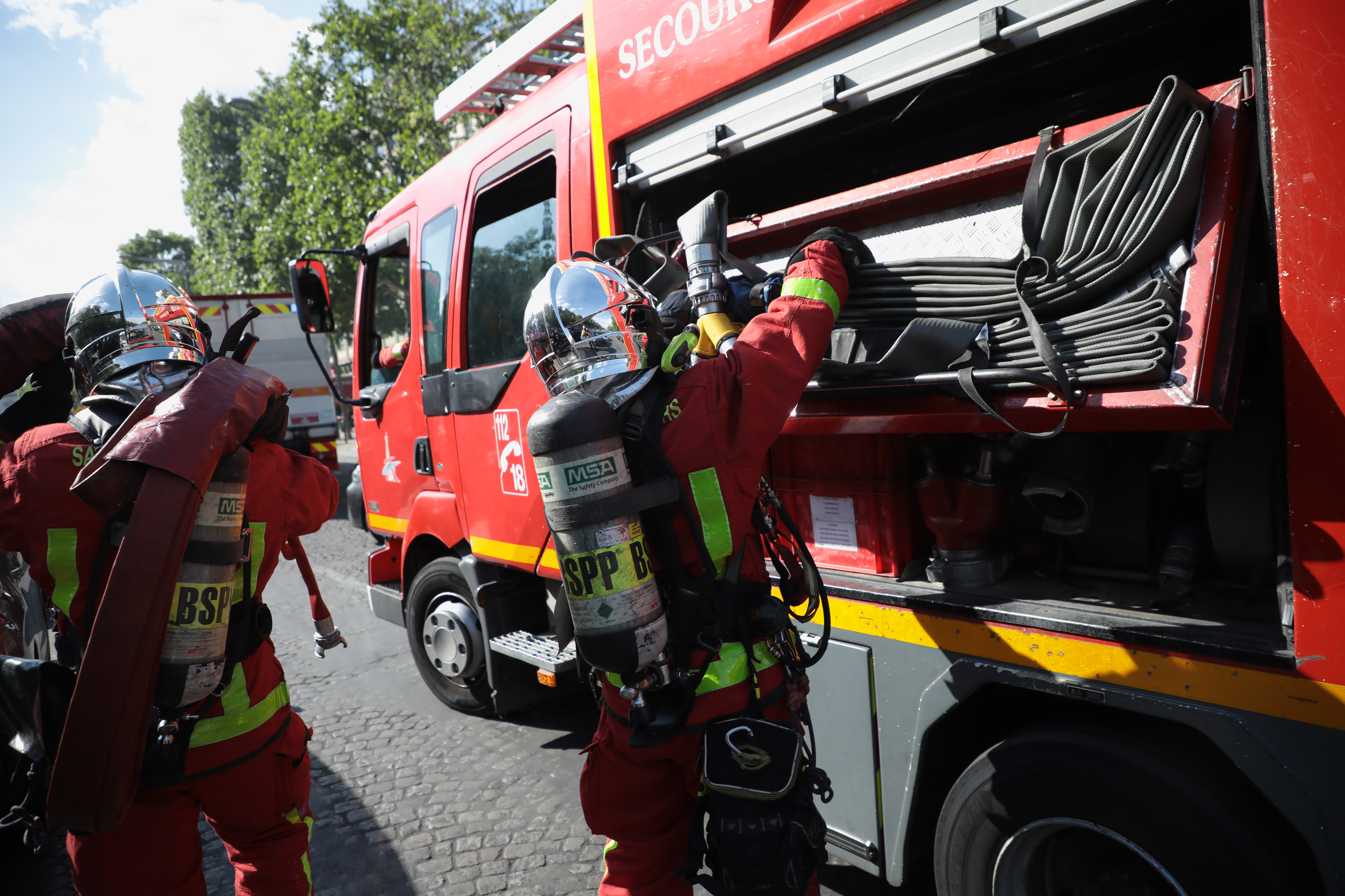 Fire at Chinese embassy in Paris