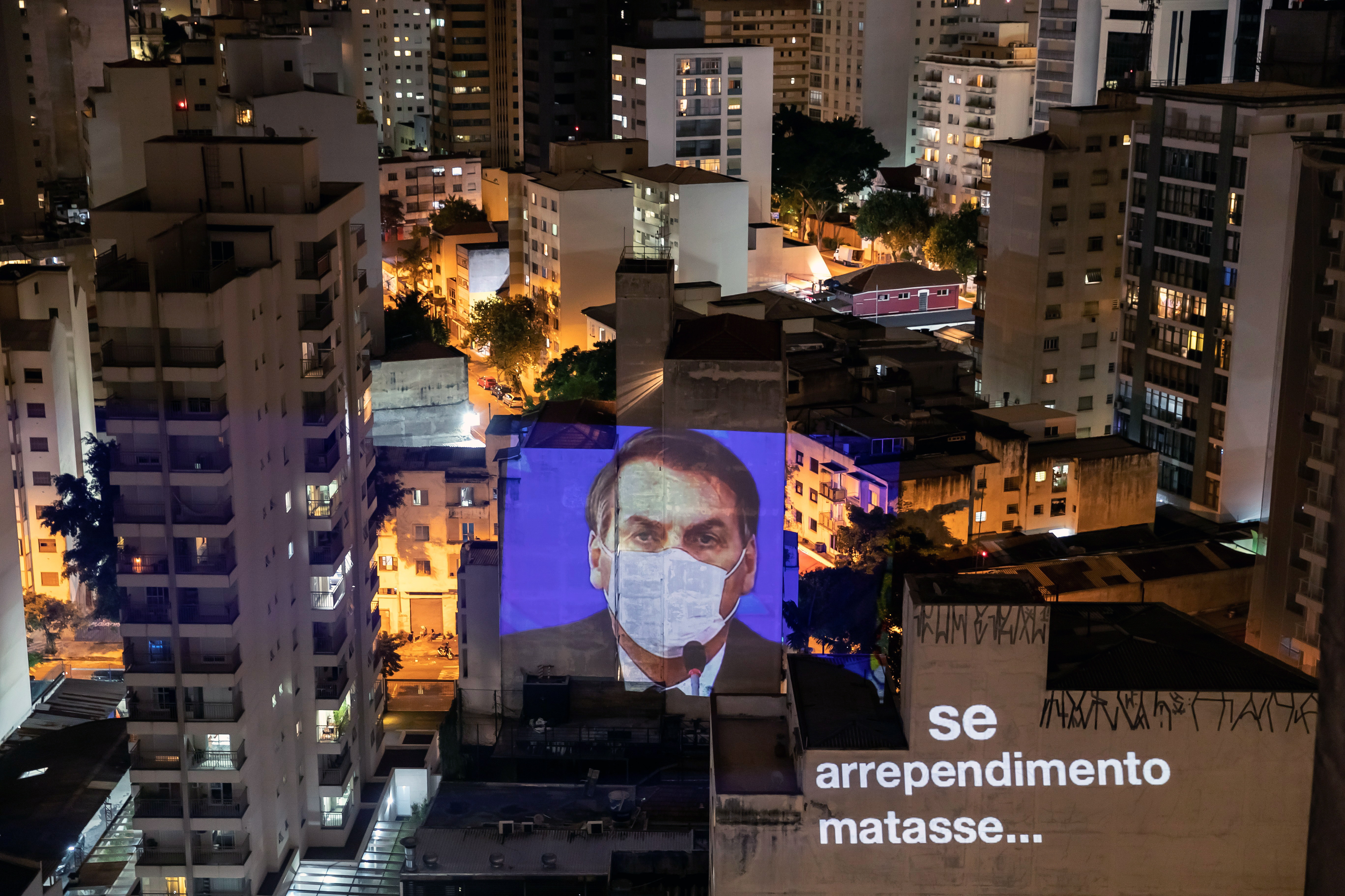 Backlash of President of Brazil Jair Bolsonaro pandemic comments, in Brazil