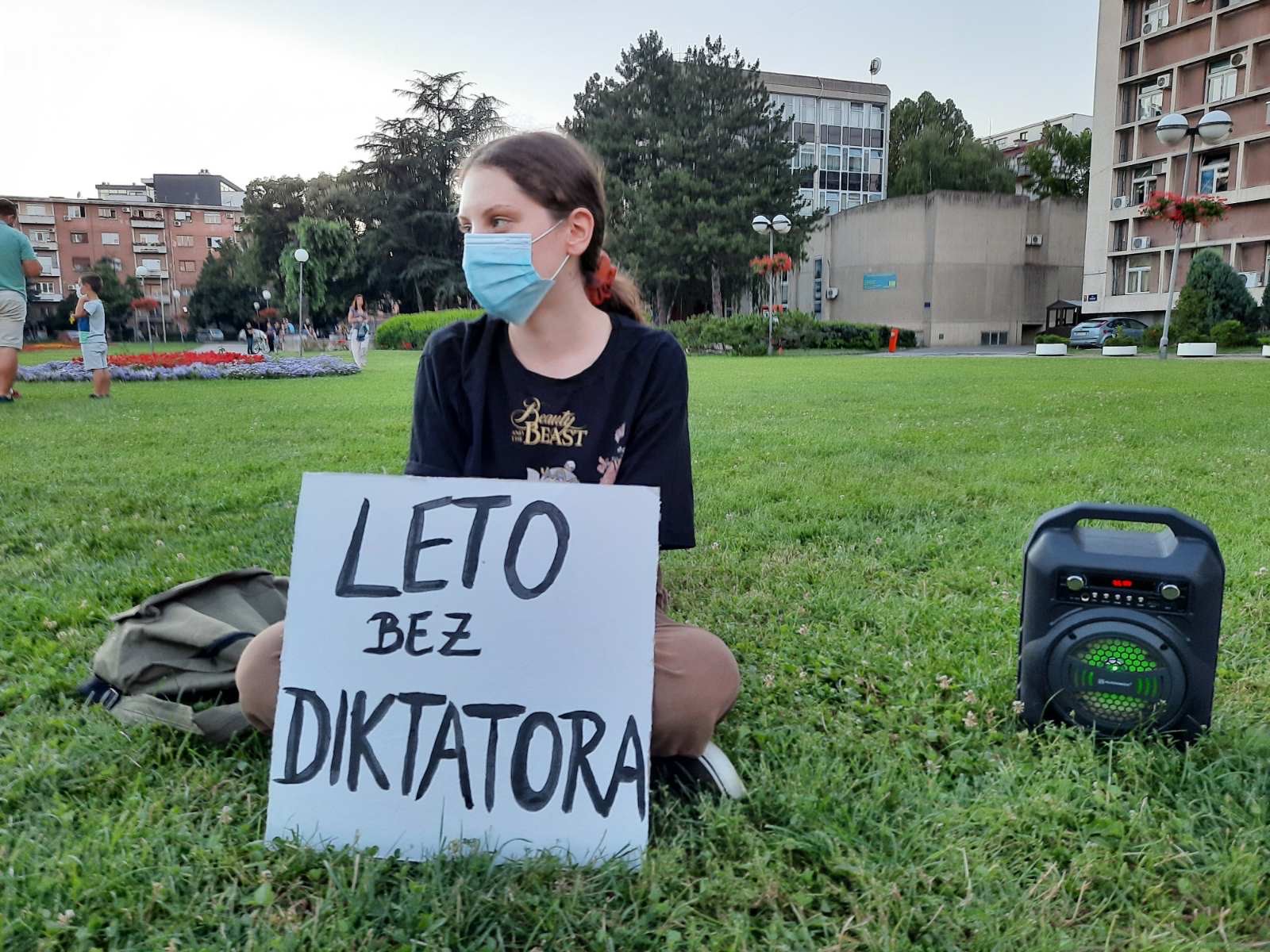 Kragujevac 09.07.2020. Protest, treći dan, mirno Foto: Aleksandra Petrović/Nova.rs