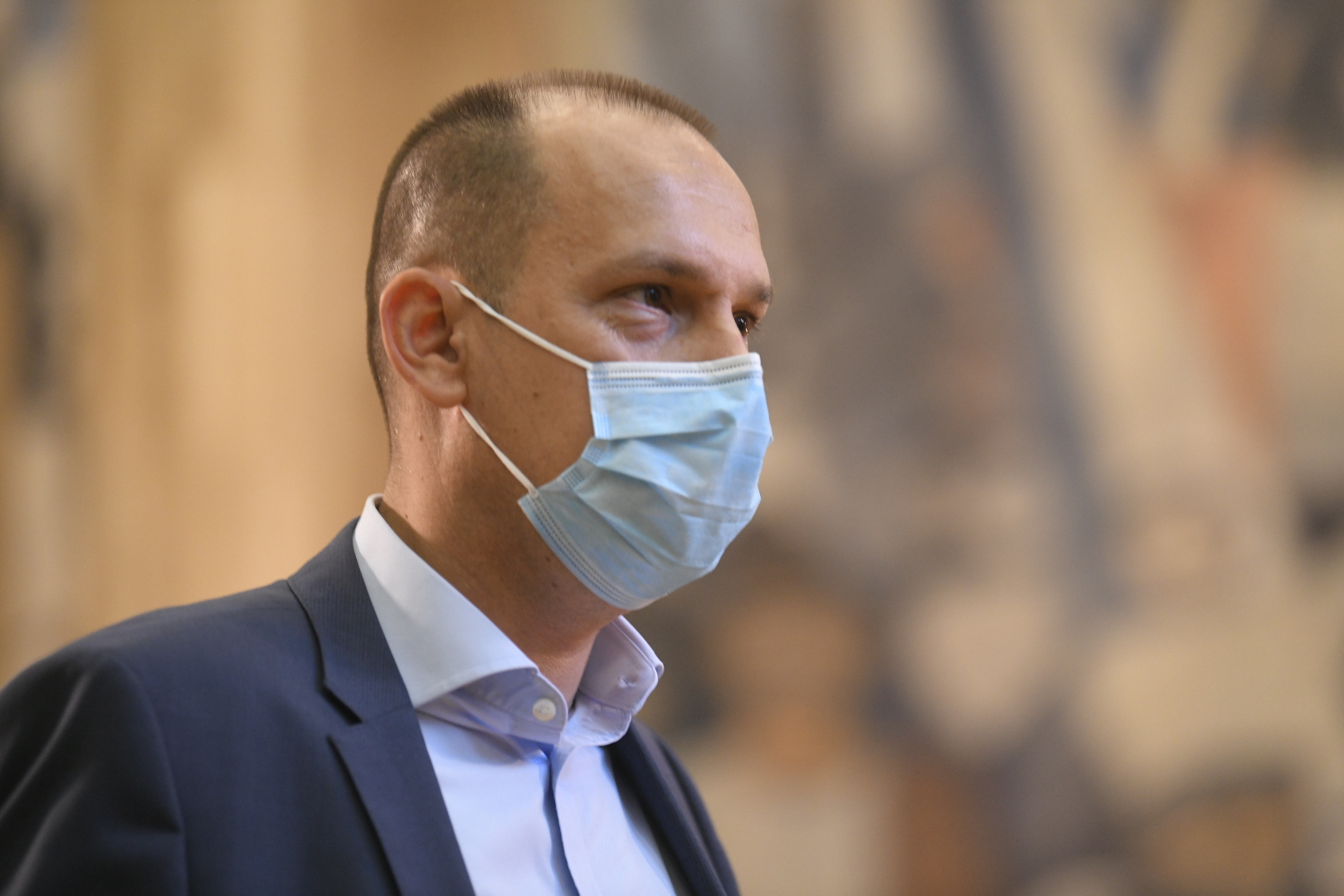 Beograd 08.07.2020. Zlatibor Lončar, konferencija za medije, za stampu, za novinare, posle protesta i upada u skupstinu Srbije. Foto: Nemanja Jovanović/Nova.rs