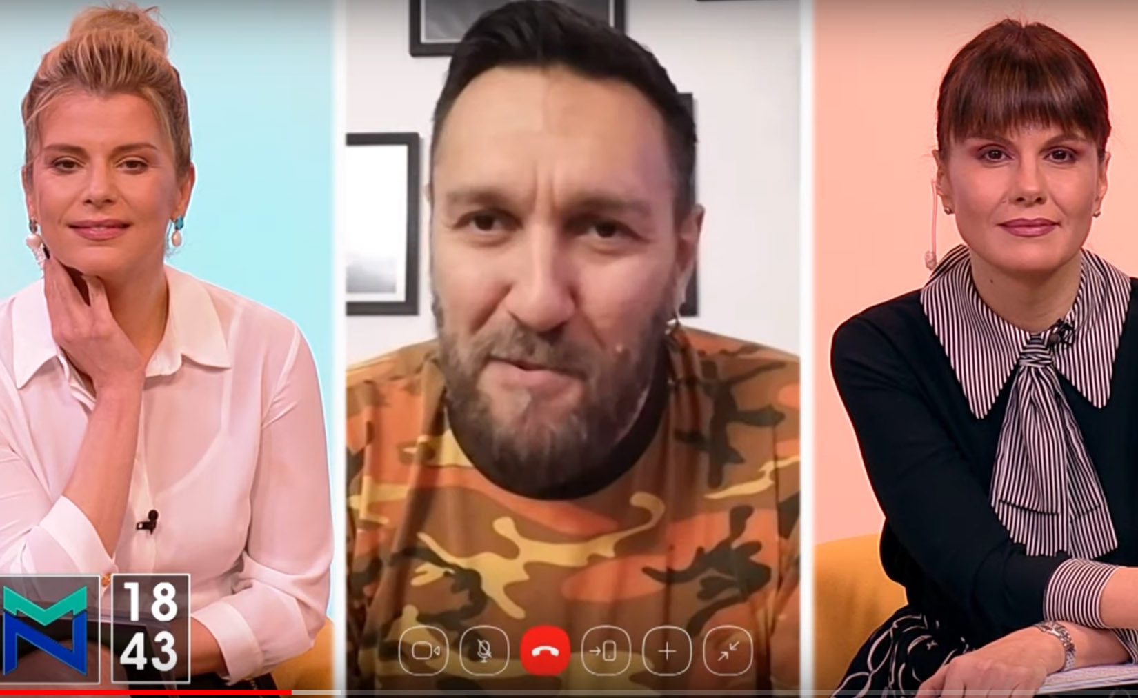 Među nama, emisjia, Nataša Miljković, Igor Lazić, Maja Nikolić Foto: Nova S