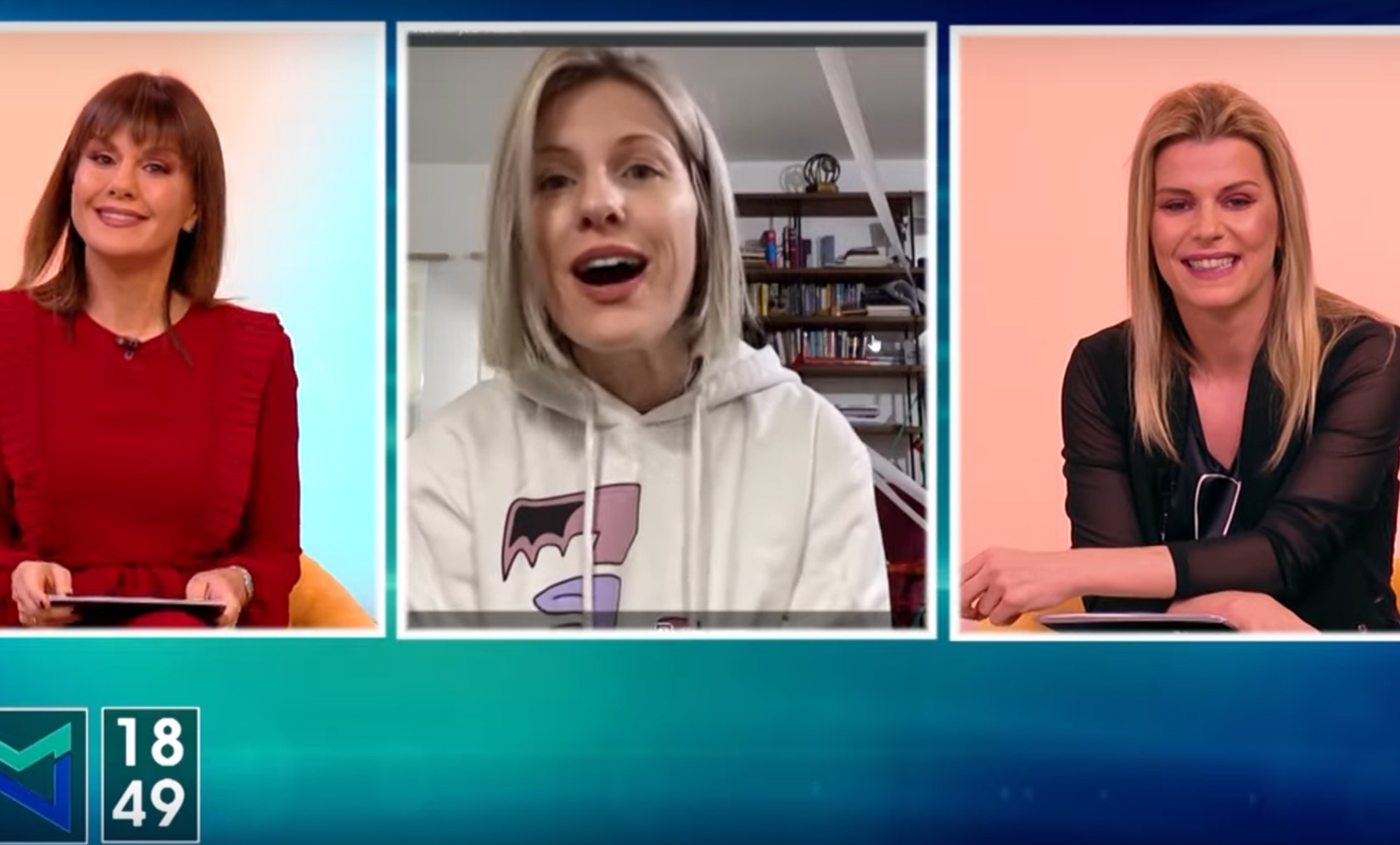 Maja Nikolić, Ida Prester, Nataša Miljković, emisija Među nama Foto: Nova S