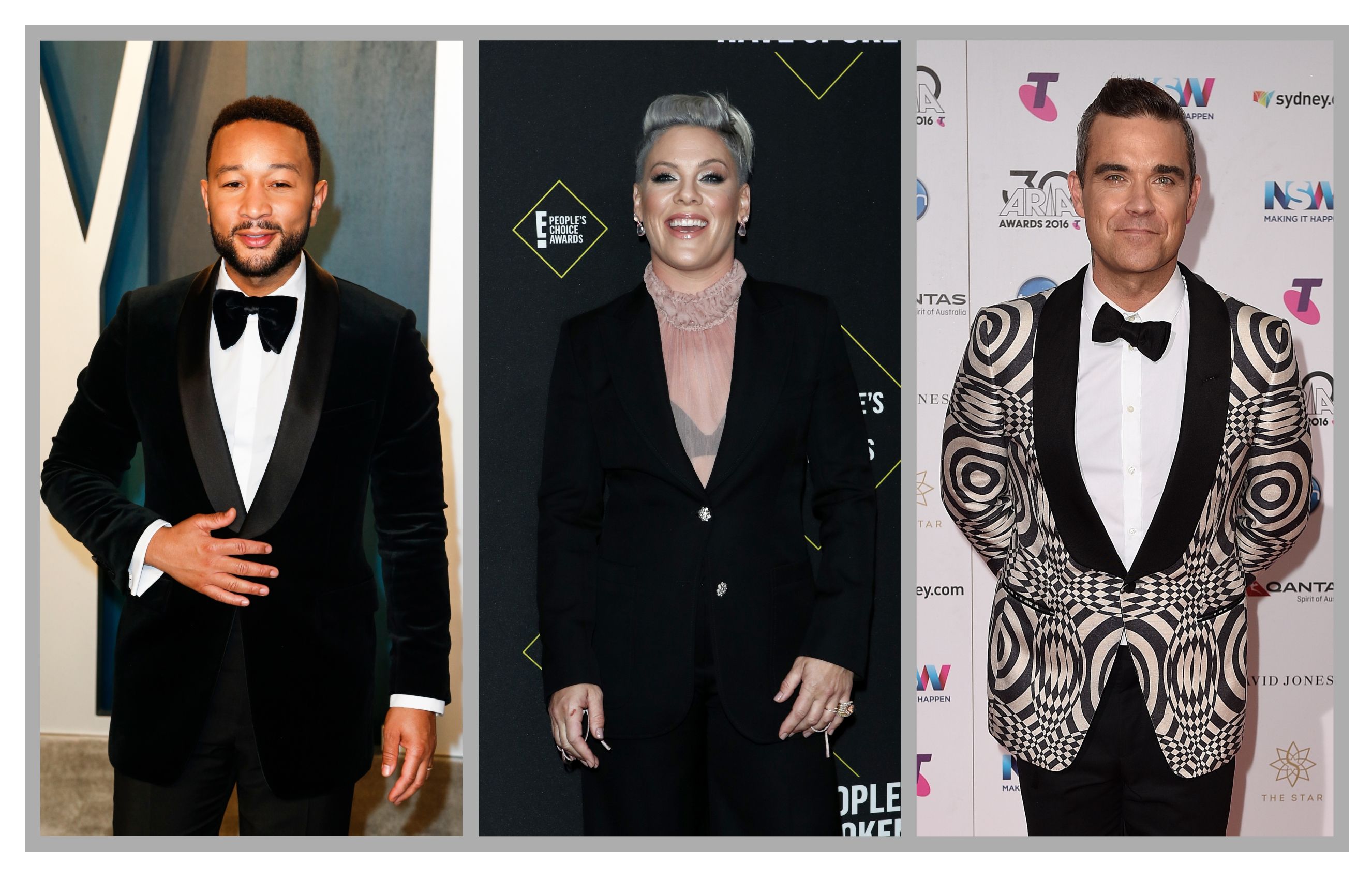 Kolaž Džon Ledžend, Pink, Robi Vilijams