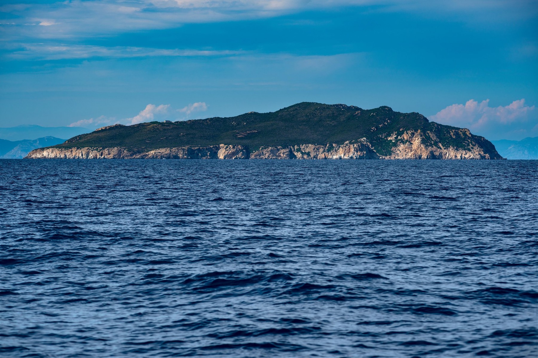 zannone island, pontine islands, italy
