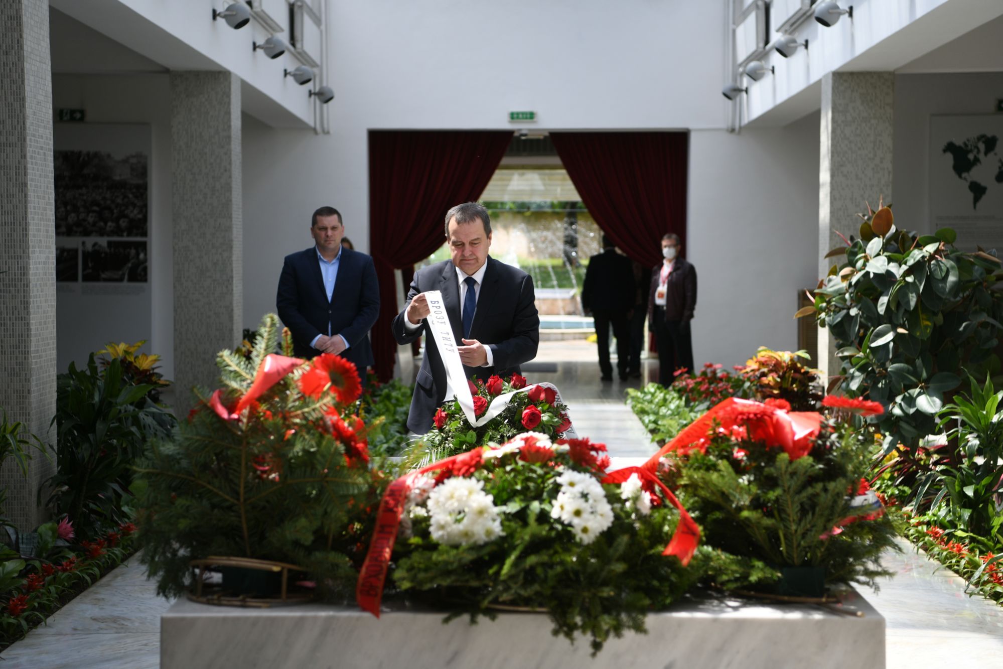 Beograd 04.05.2020. Nikola Nikodijević. Ivica Dačić. Kuća cveća, Muzej 25. maj, Muzej Jugoslavije Foto: Filip Krainčanić/Nova.rs