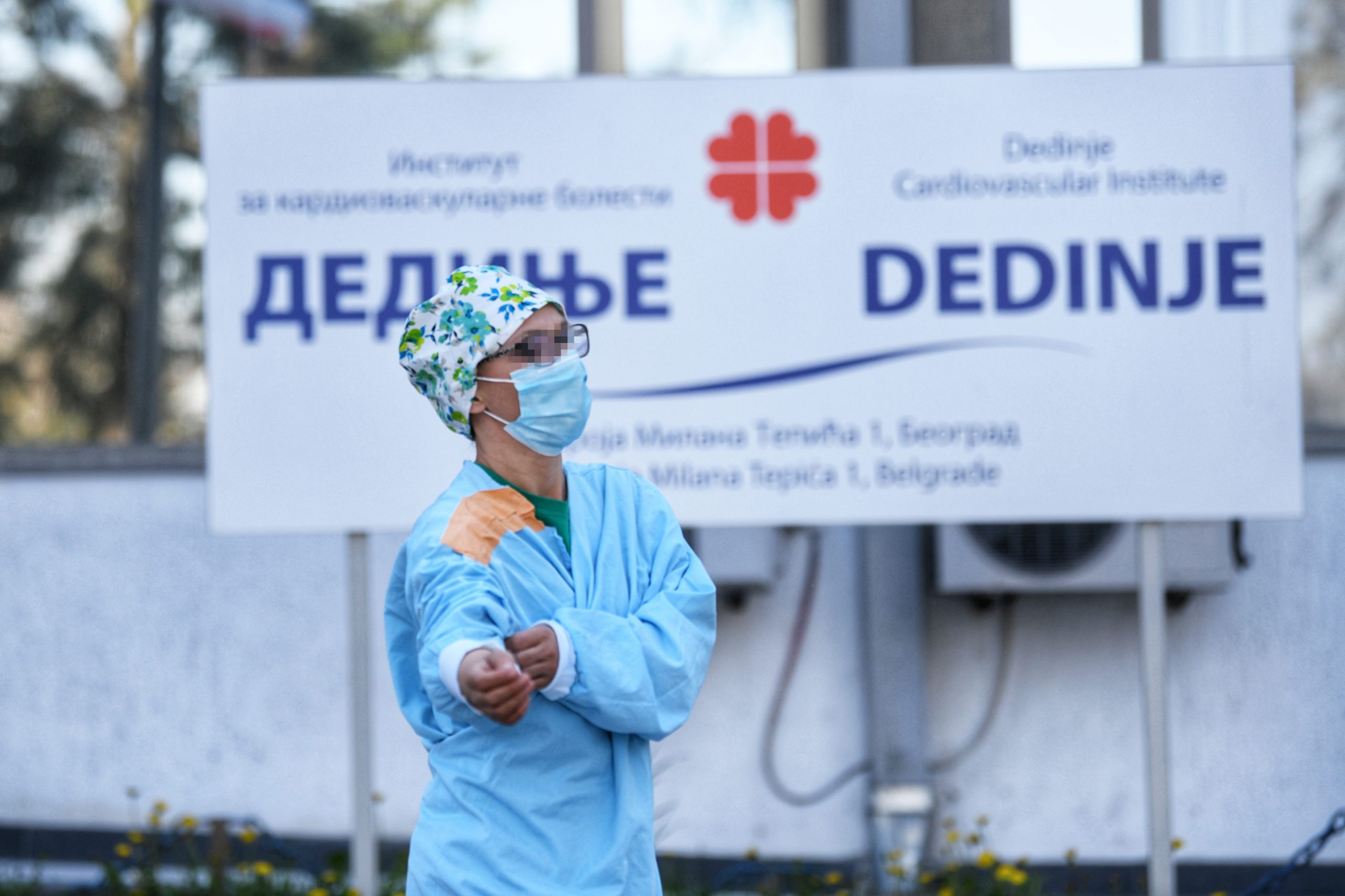 Beograd 06.04.2020. Institut za kardiovaskularne bolesti Dedinje, bolnica, koronavirus Foto:Vesna Lalić/Nova.rs