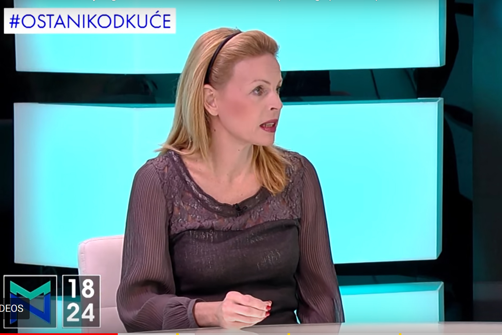 Branislava Pavlović, emisija Među nama Foto: NOVA S