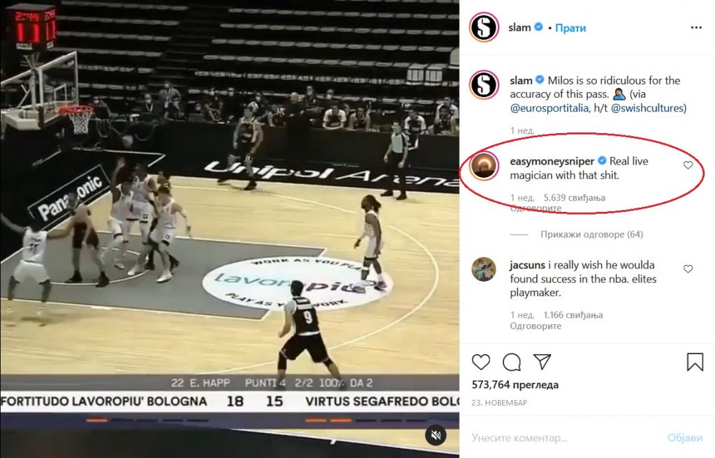 Foto: Printskrin Instagram/Slam