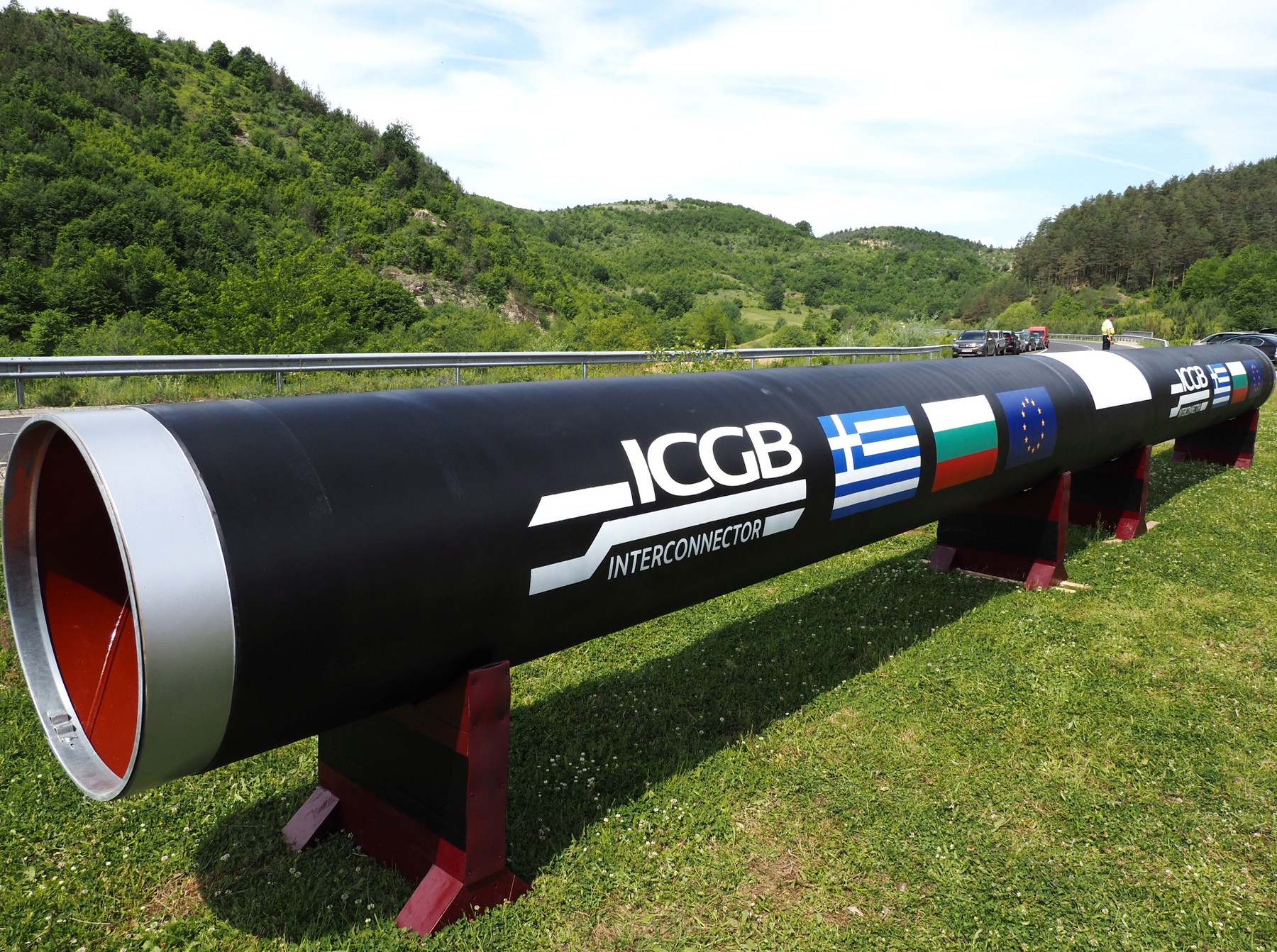 gasovod bugarska-grcka, Construction of Greece-Bulgaria gas pipeline launched