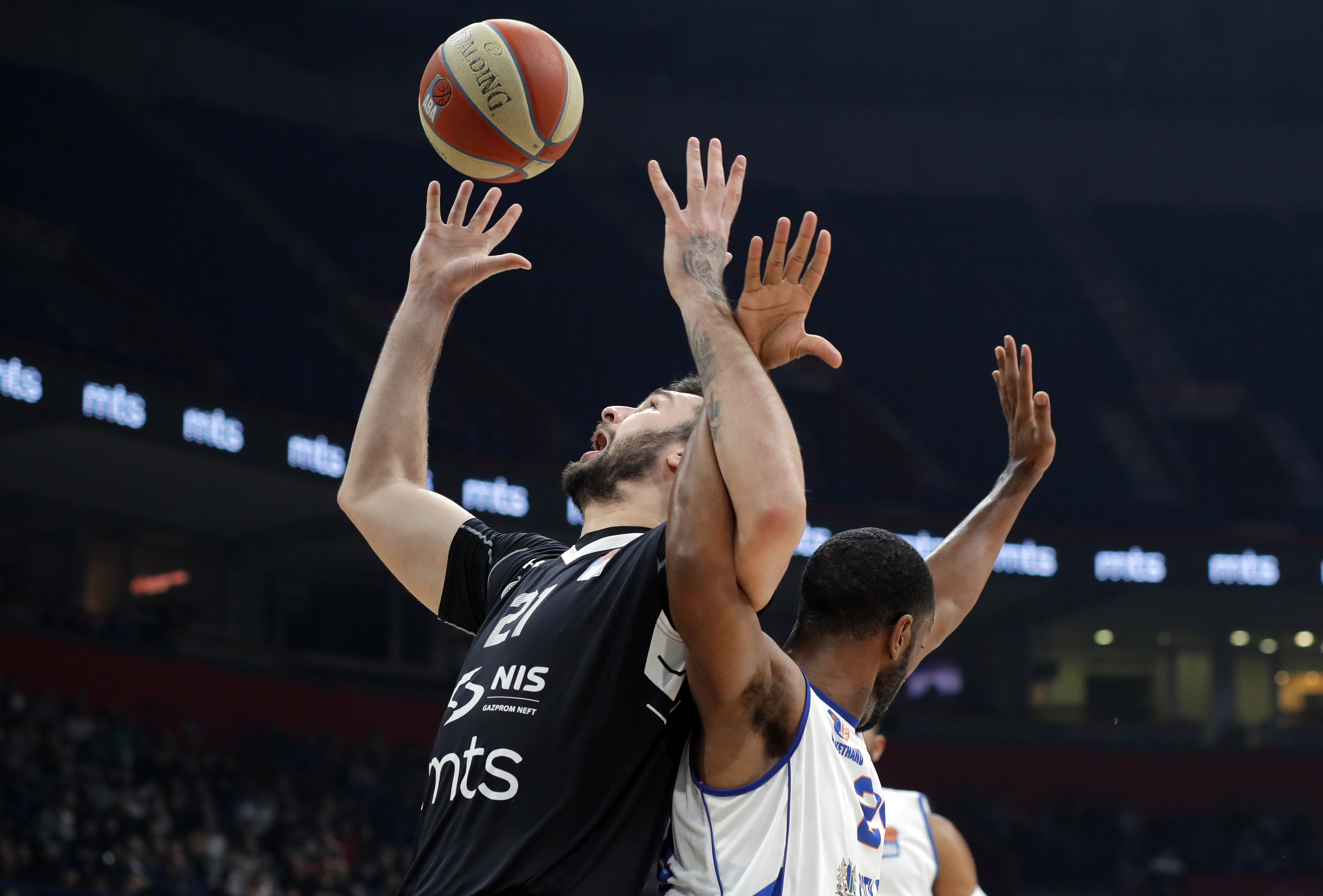 ABA liga, Partizan - Mornar Belgrade, Serbia Januar 4.  Beograd, Srbija 1.4.2020. (credit image &amp; photo: Pedja Milosavljevic/STARSPORT)