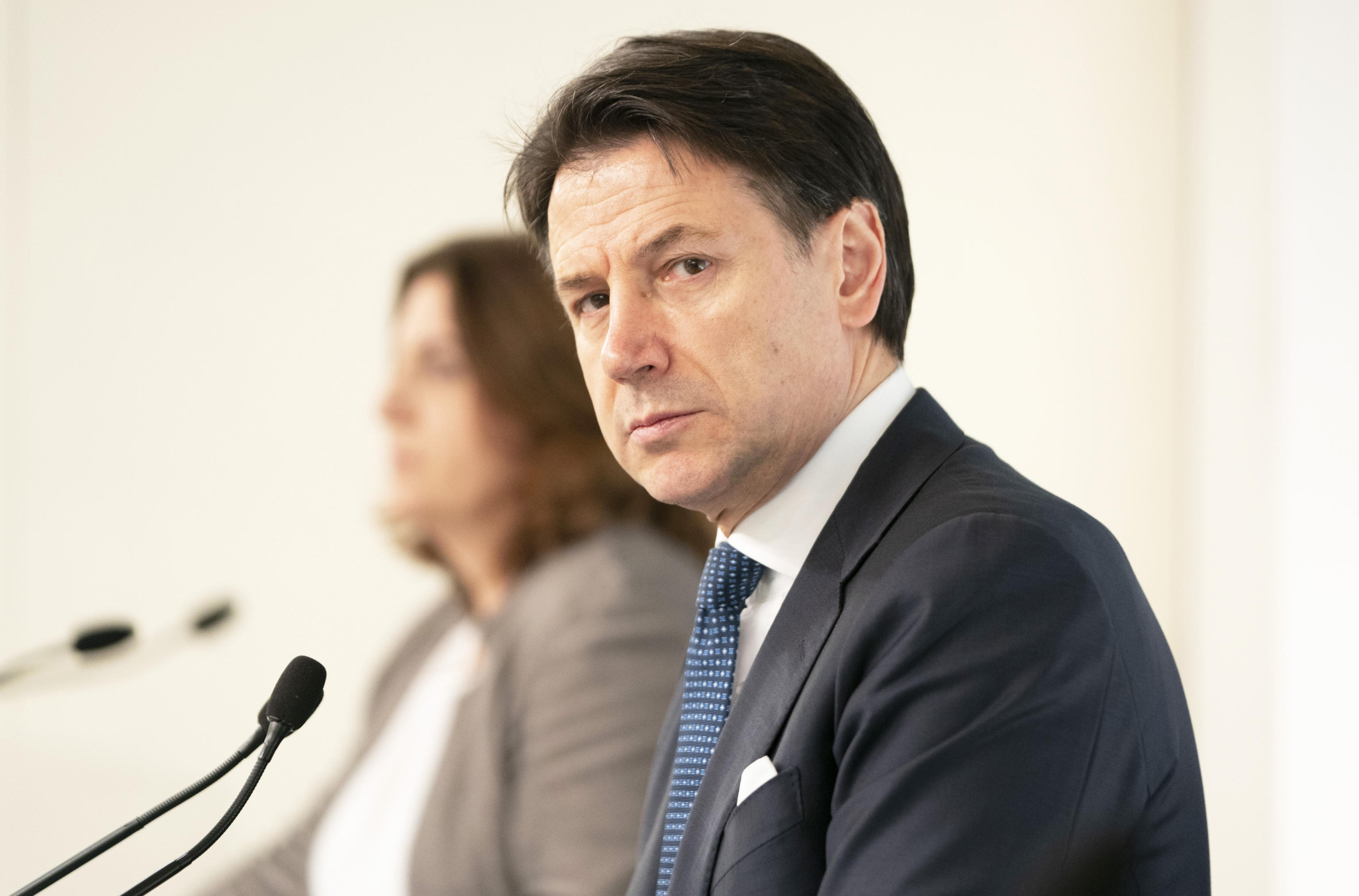 Prime Minister Conte's presser on coronavirus emergency in Italy