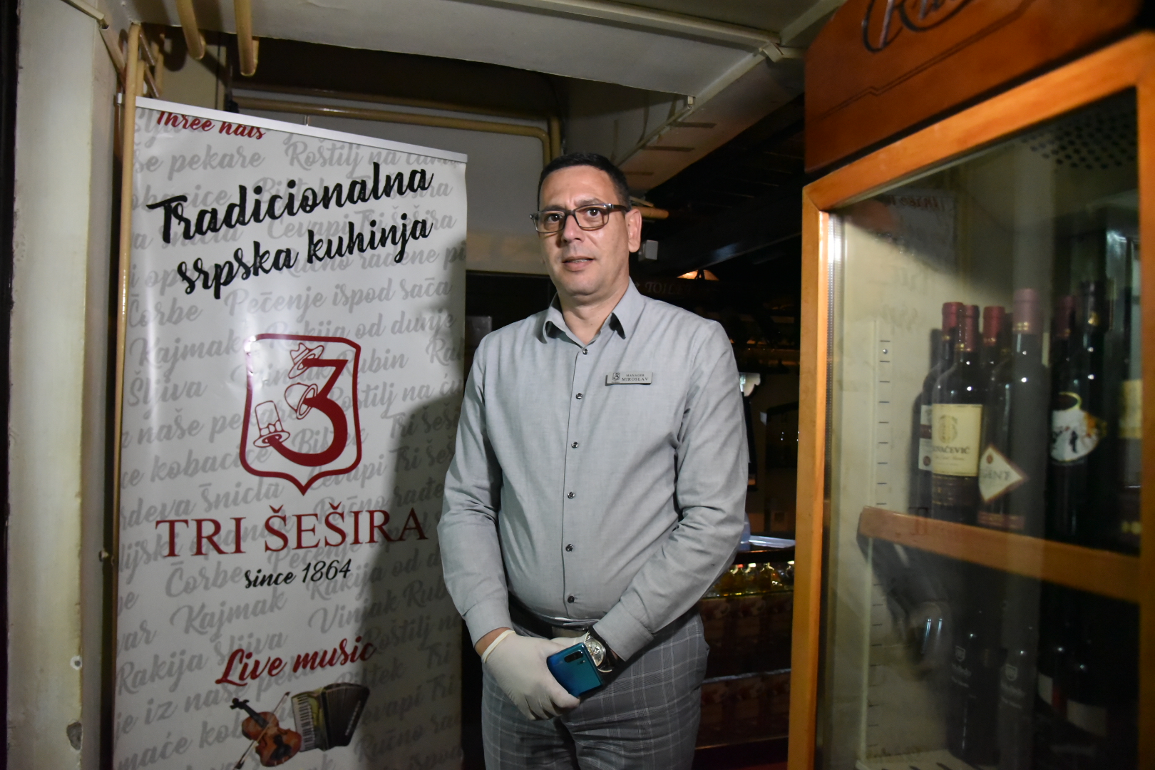 Beograd, 7.5.2020. Skadarlija, Tri šešira restoran, kraj vanrednog stanja Foto: Nemanja Jovanović/Nova.rs