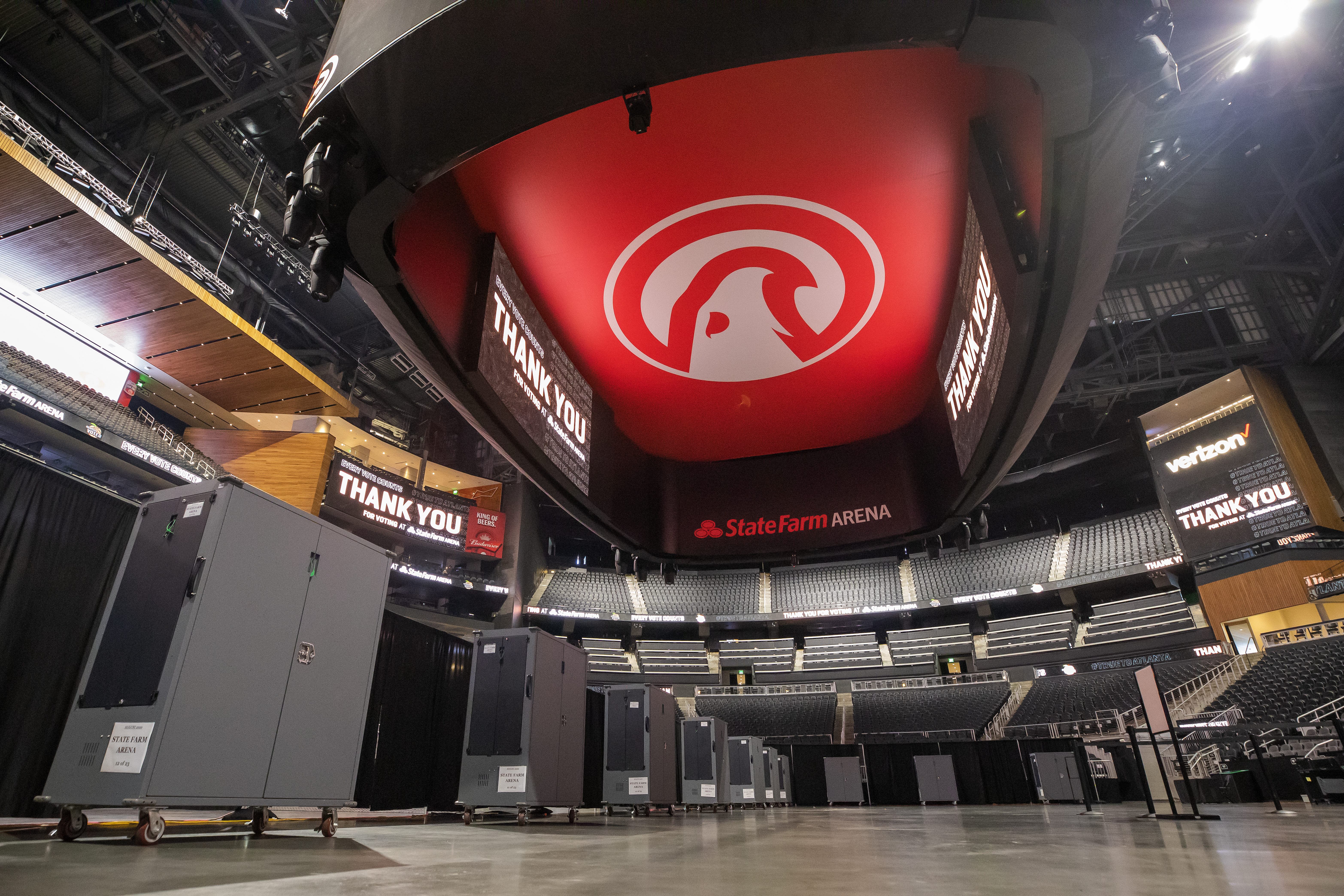 Atlanta Hawks arena to serve as Fulton County voting precinct