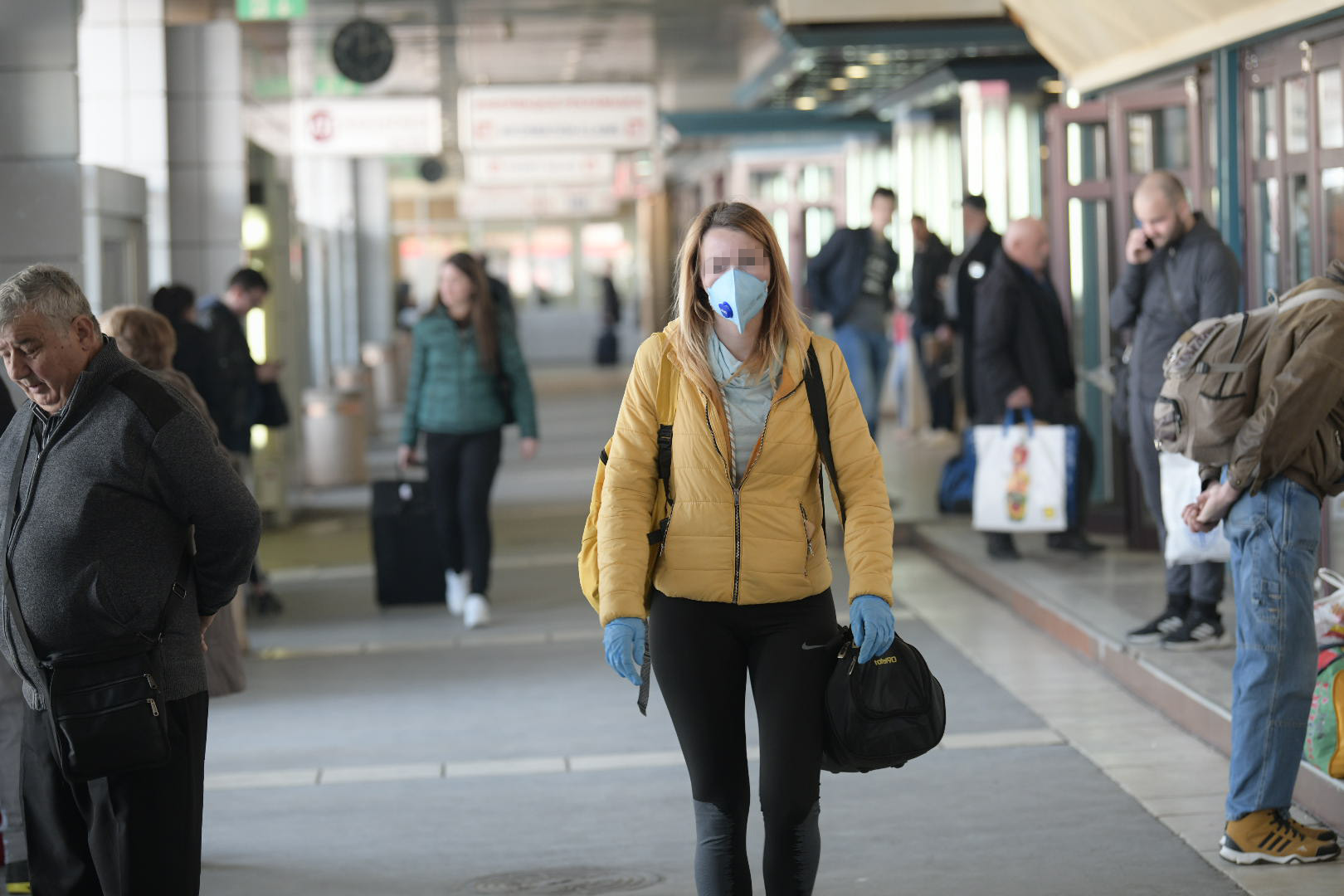Beograd 17.03.2020 Autobuska stanica koronavirus putovanje Foto:Goran Srdanov/Nova.rs