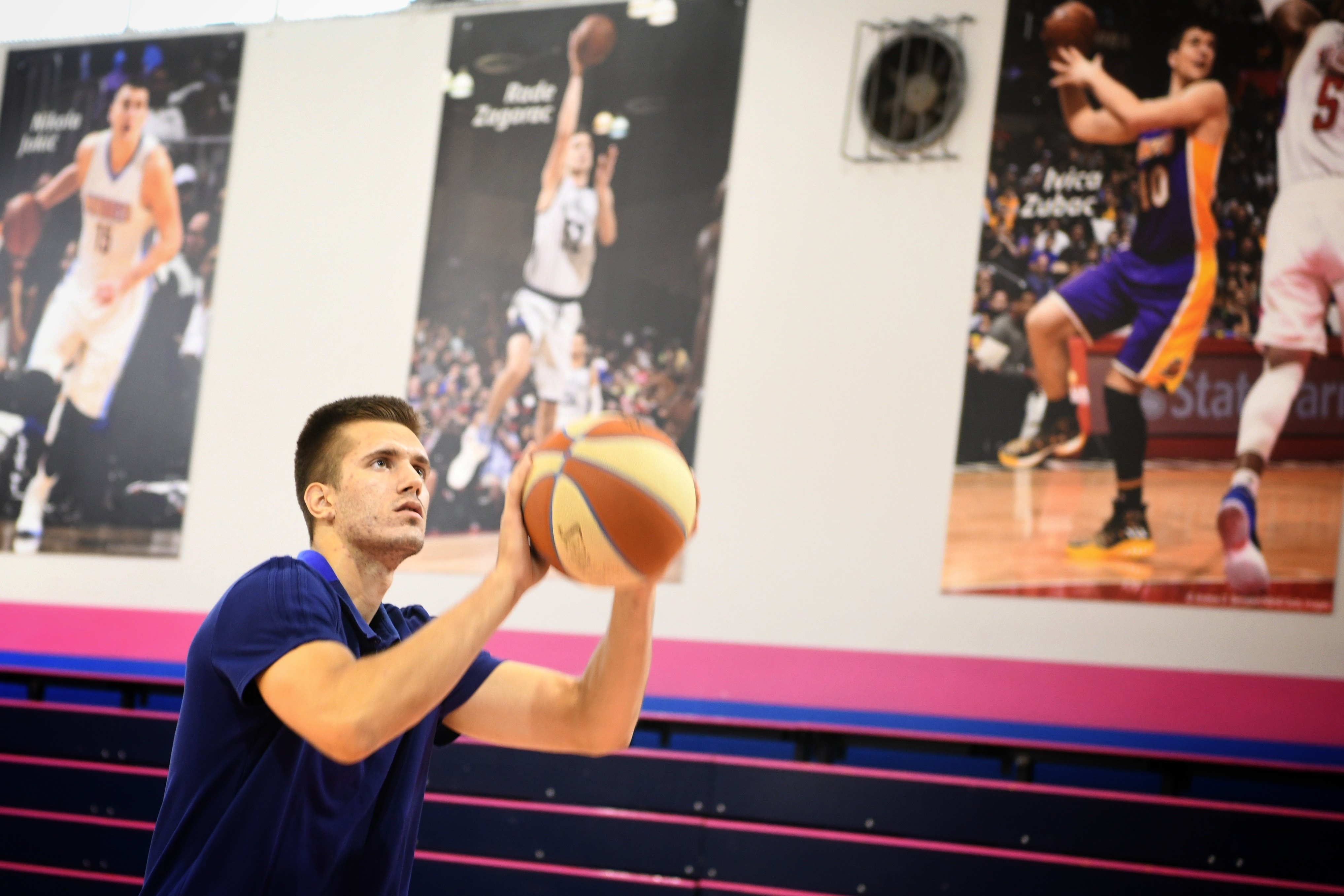 Beograd 07. avgust 2020. Filip Petrusev kosarkas Mega Bemaks intervju Foto:Vesna Lalić/Nova.rs