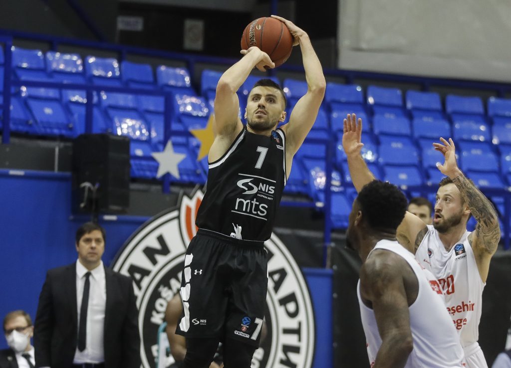 Kosarka EuroCup season 2020/2021
Partizan v Bahcesehir Koleji Istanbul
Nemanja Gordic (L)
Beograd, 09.12.2020.
foto: Miroslav Todorovic/Starsportphoto ©