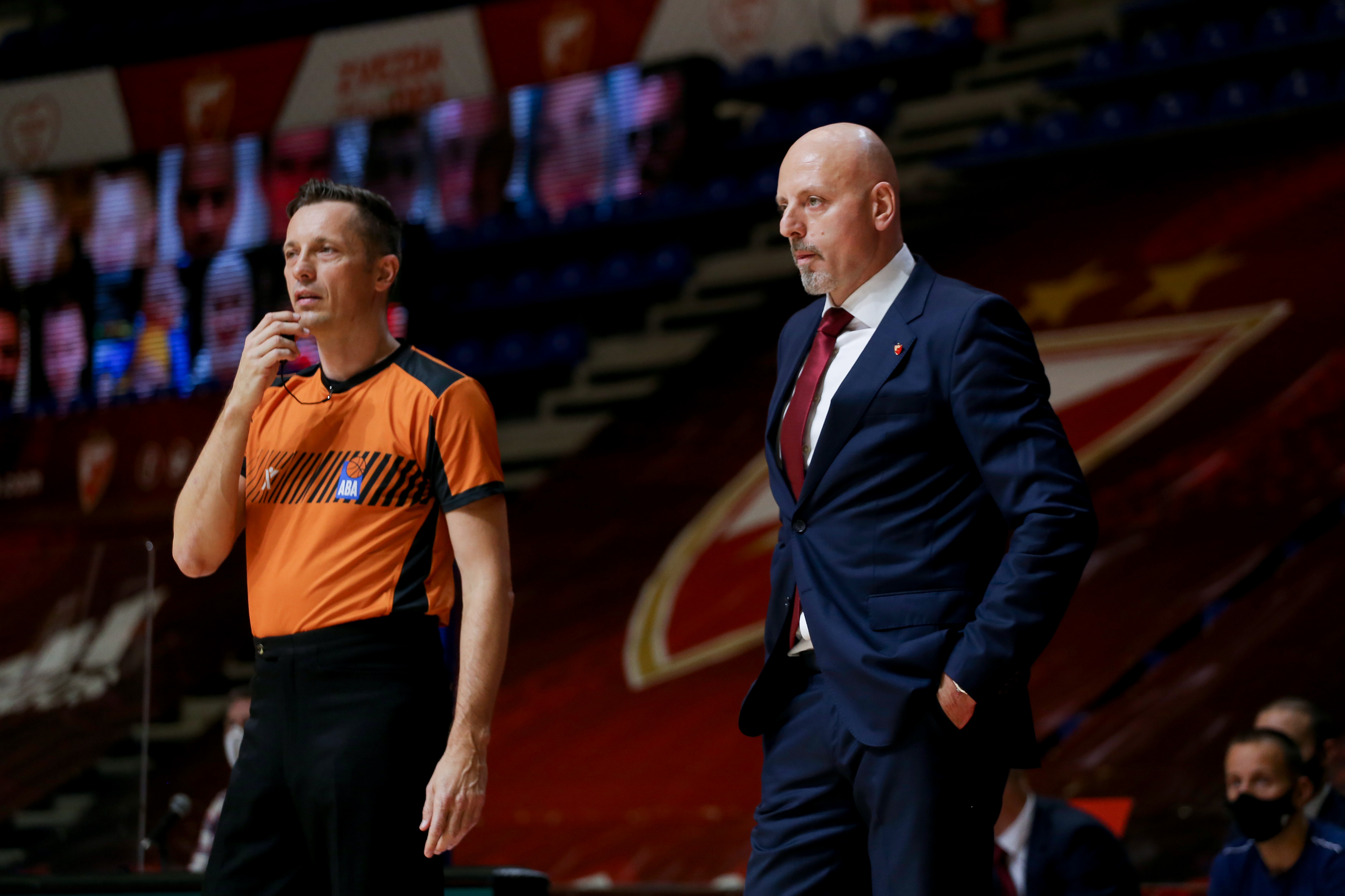 Sasa Obradovic Aba liga Crvena Zvezda - Buducnost in Belgrade, Serbia, 6.12.2020. (credit image &amp; photo: Djordje Kostic / STARSPORT)