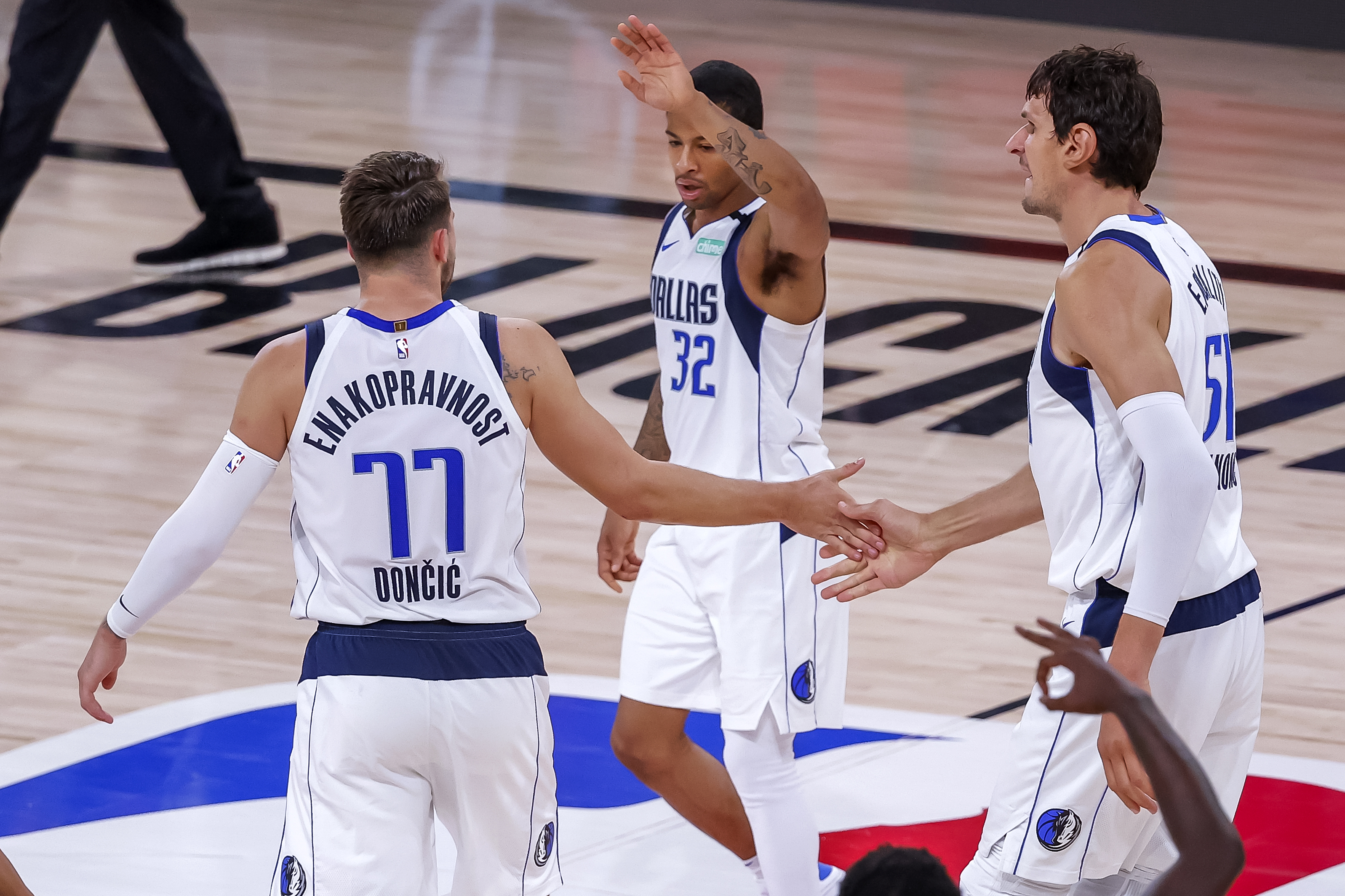Luka Dončić, Boban Marjanović i Trej Burk