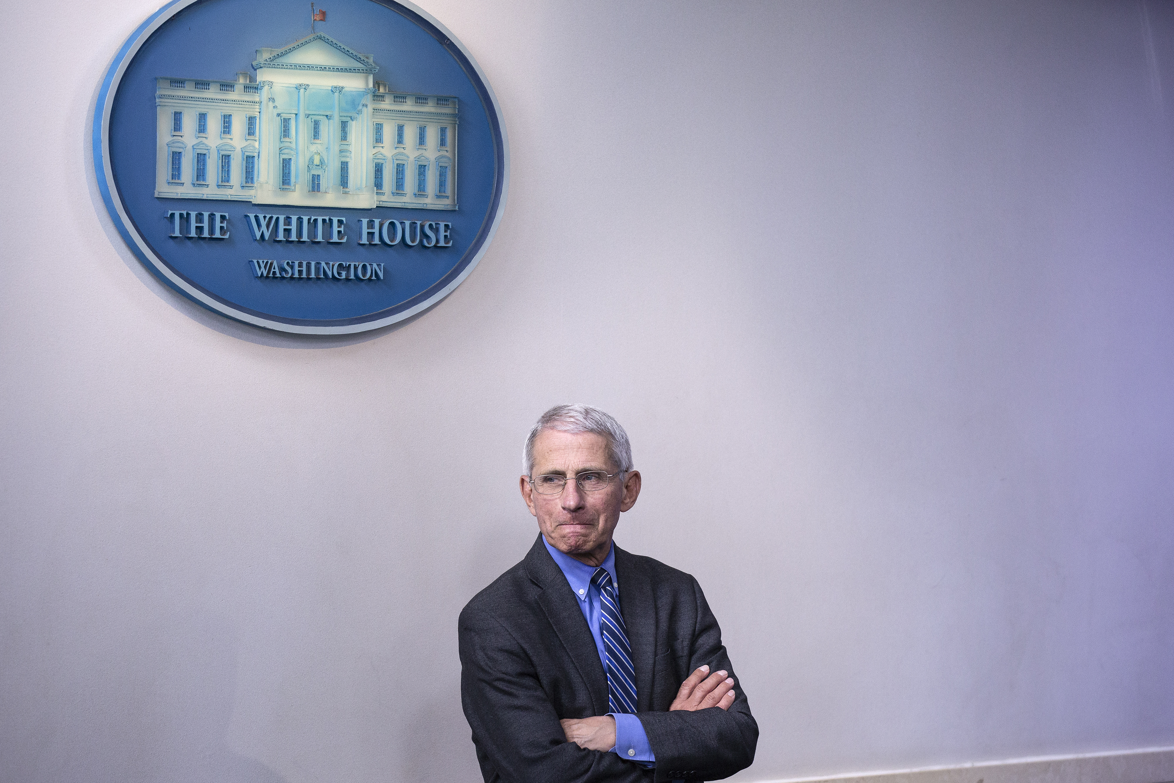 Coronavirus task force press briefing at the White House