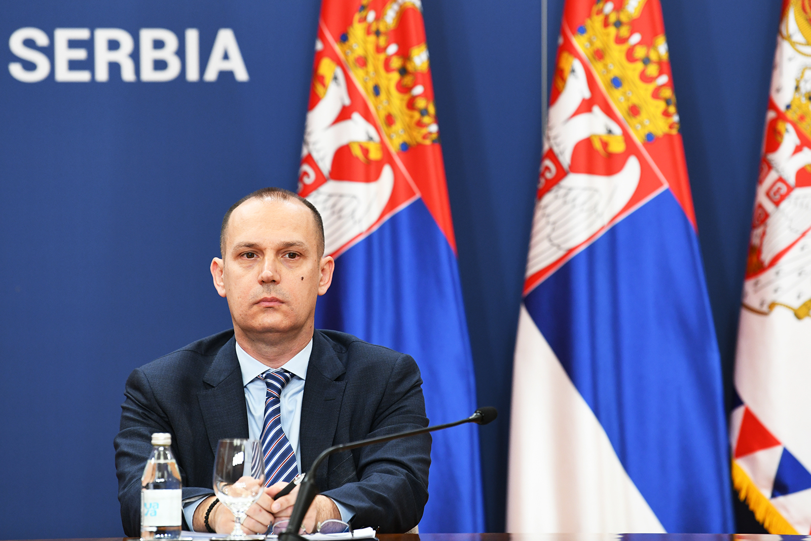 Beograd 19.03.2020. Zlatibor Lončar, obraćanje Aleksandra Vučića, konferencija za novinare, palat Srbija, koronavirus, vanredno stanje Foto: Vesna Lalić/Nova.rs