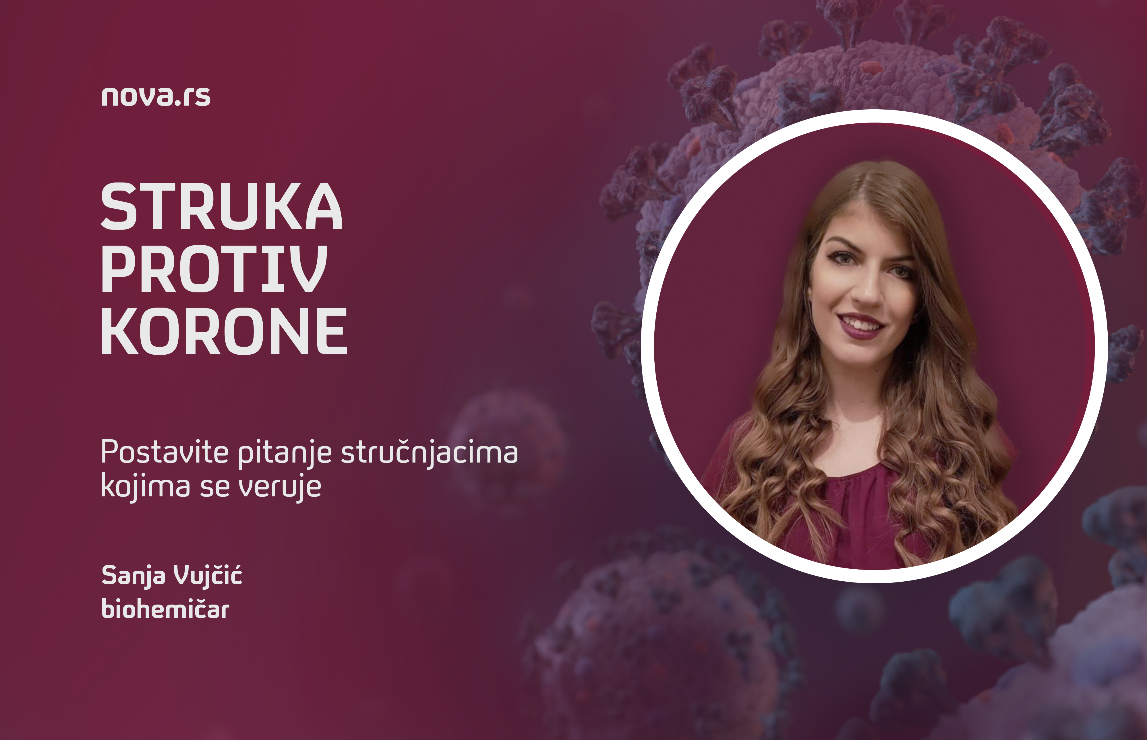 Sanja Vujčić struka protiv korone