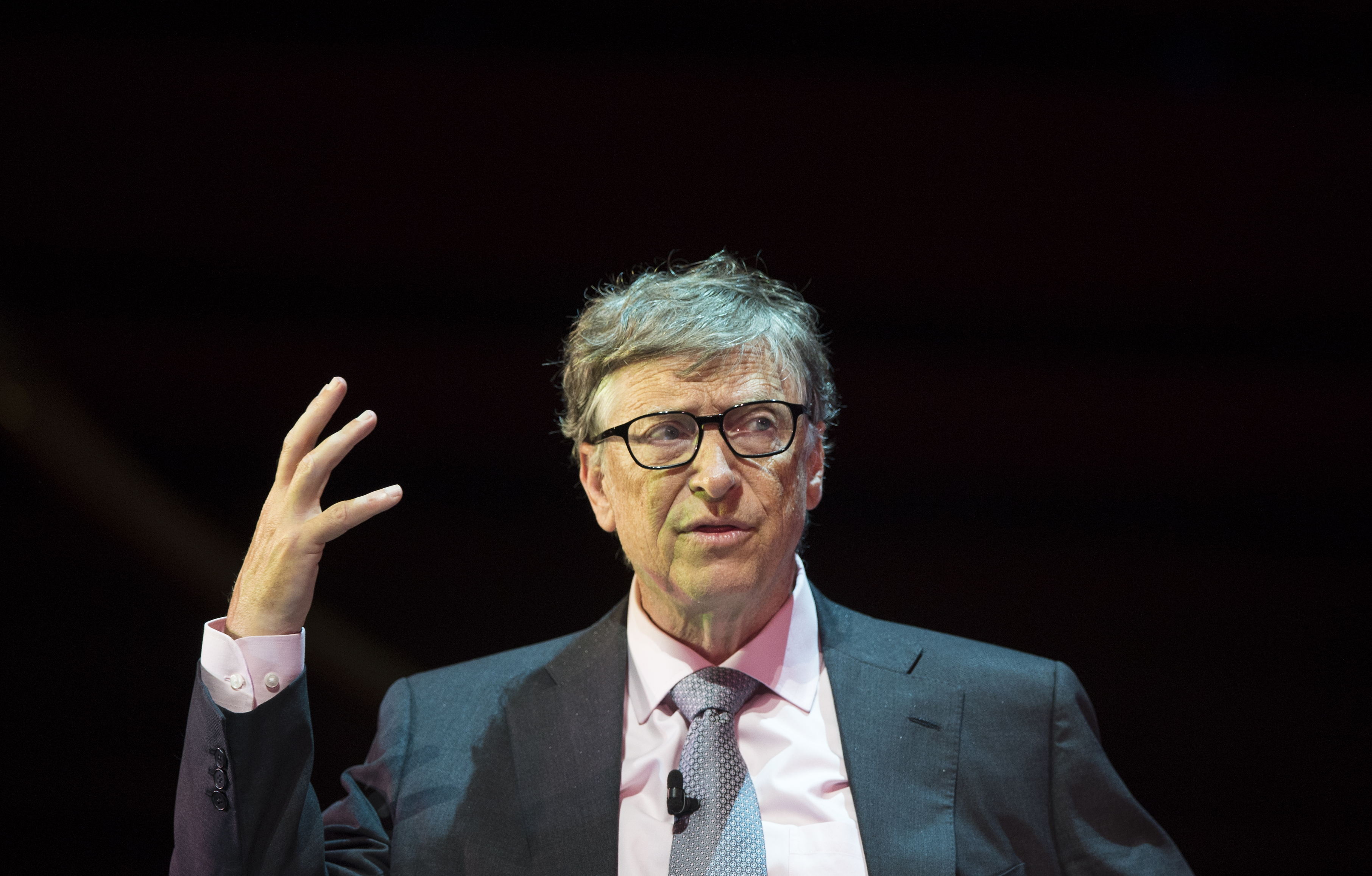 Bill Gates speaks in London