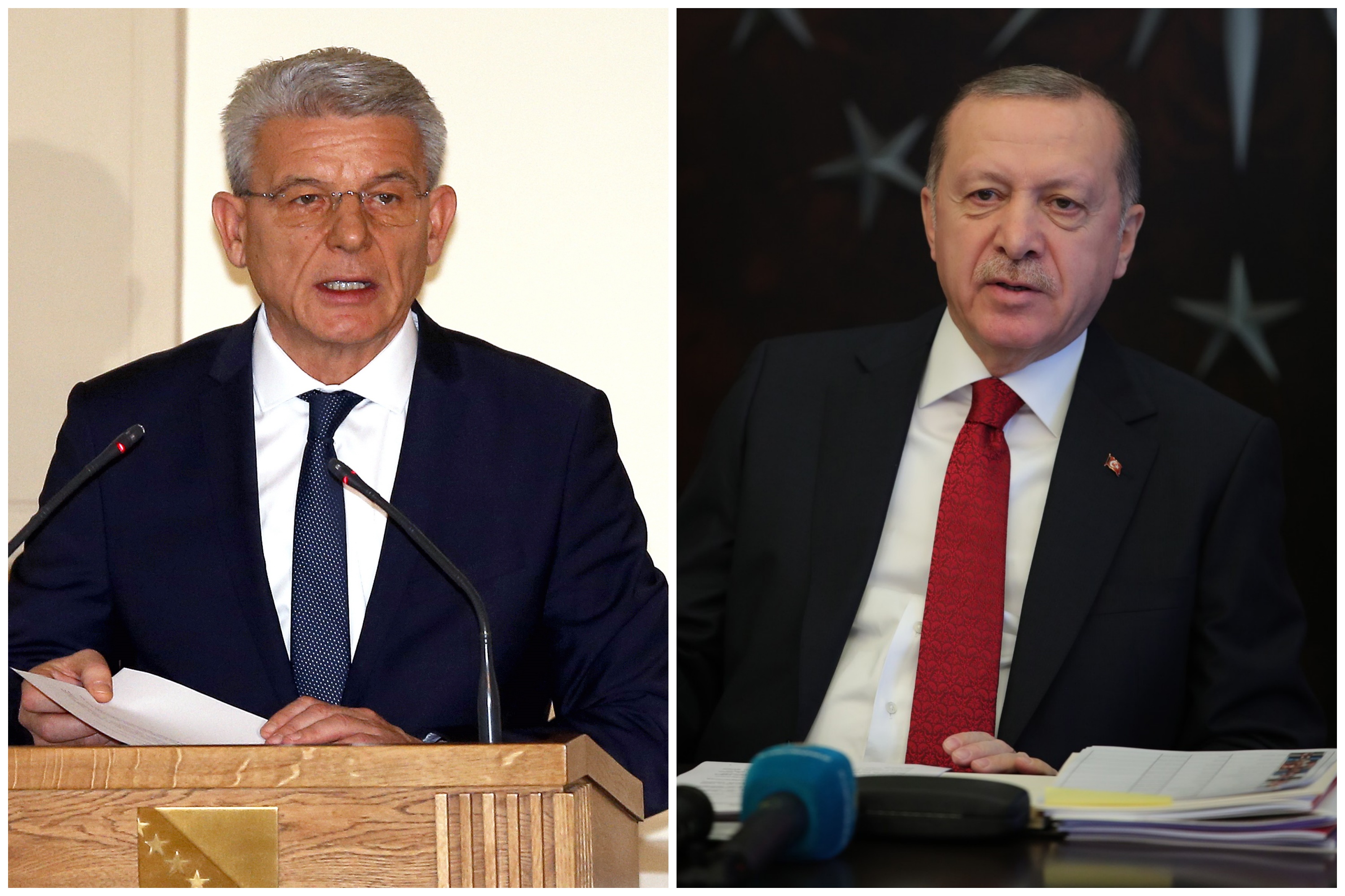 Šefik Džeferović i Redžep Tajip Erdogan Foto: EPA-EFE/FEHIM DEMIR/- / Xinhua News / Profimedia