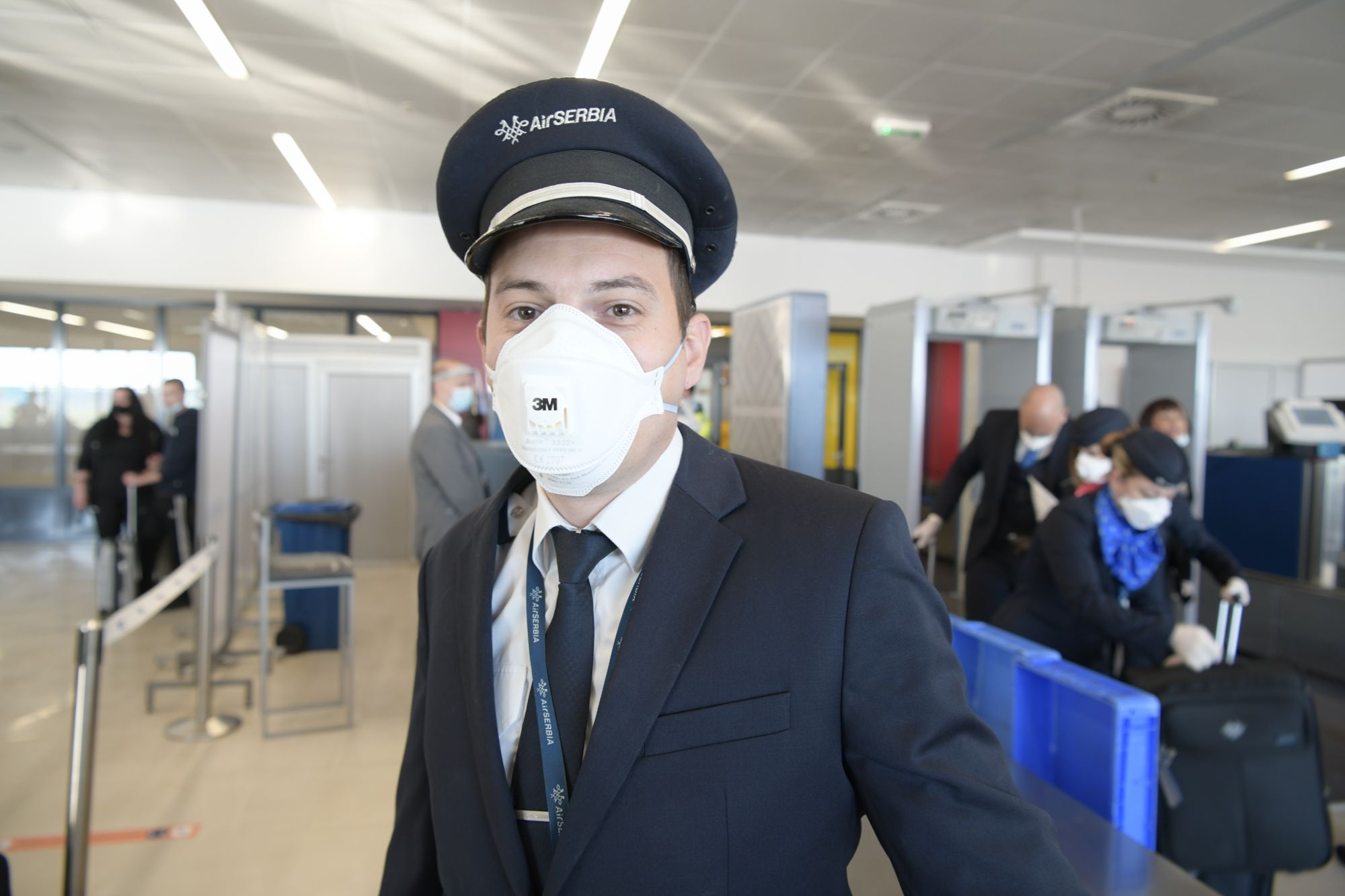 Beograd, 21.05.2020. Aerodrom "Nikola Tesla", prvi komercijalni let Air Serbia za Cirih posle koronavirusa, pilot Foto: Goran Srdanov/Nova.rs