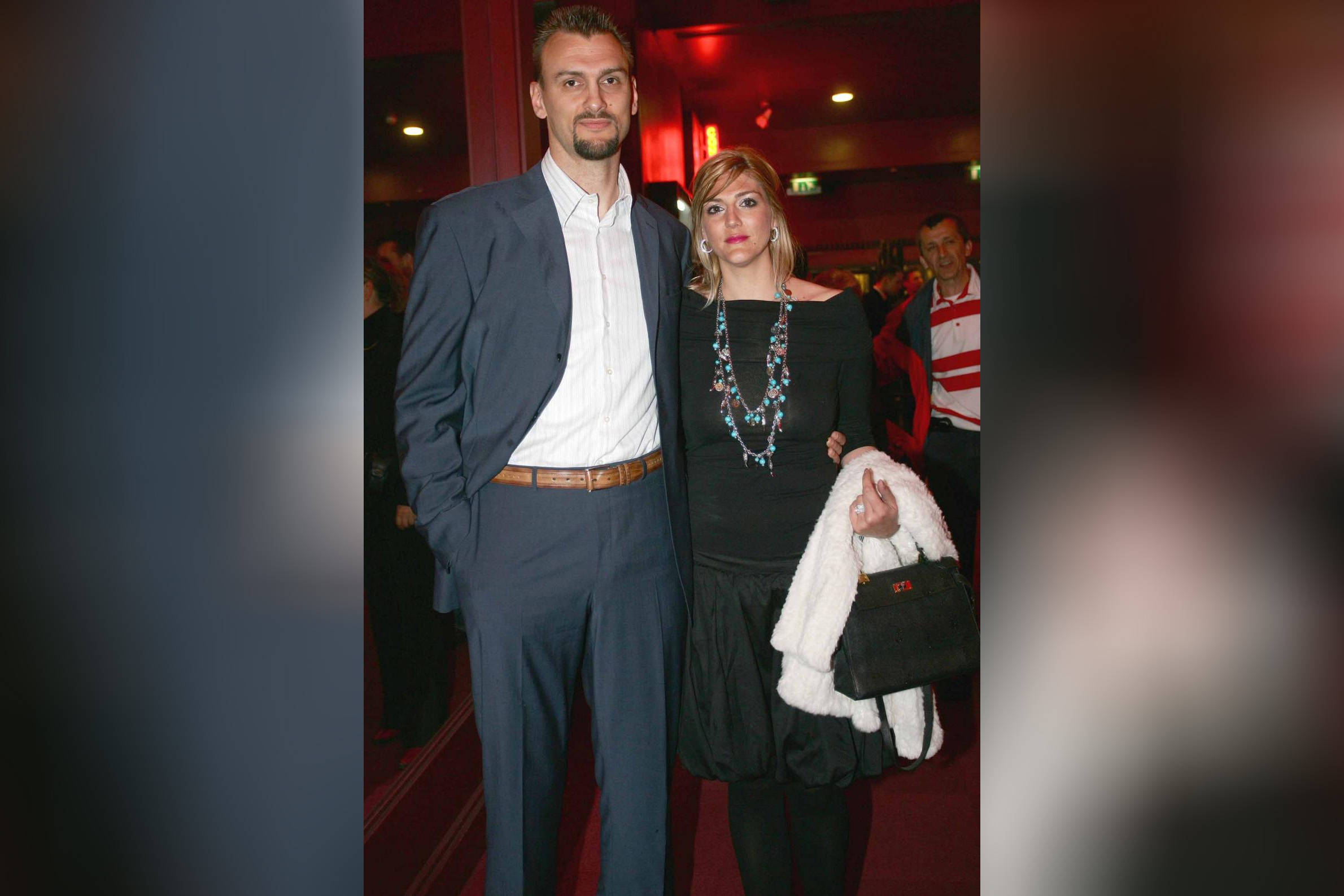 Žan Tabak, Gorana Tabak
24.04.2006., Paris, France - Zan Tabak sa suprugom Goranom na koncertu Olivera Dragojevica u Olympiji. 
Photo: Davor Puklavec/PIXSELL