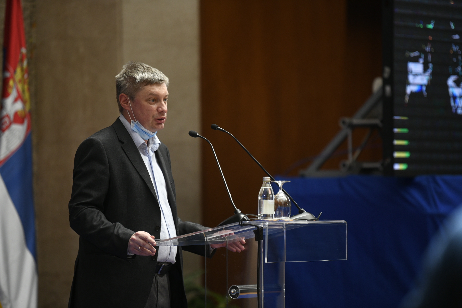 Beograd, 22.05.2020. Palata Srbija, Prijem, medicinske sestre, Vučić sa medicinskim radnicima angažovanim u kovid bolnicama, koronavirus, Dr Goran Stevanović Foto: Nemanja Jovanović/Nova.rs