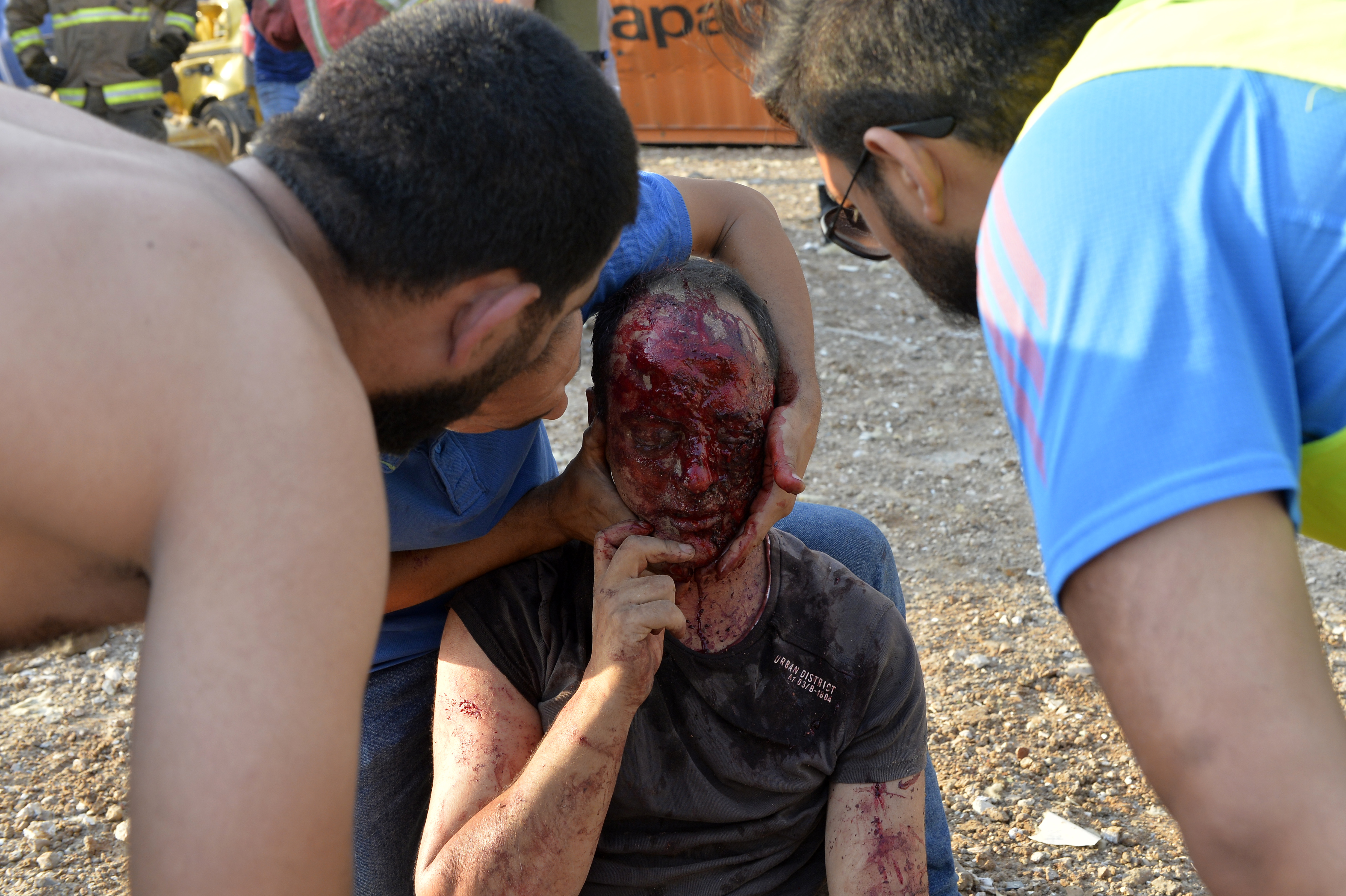 Large explosion in harbor area rocks Lebanon