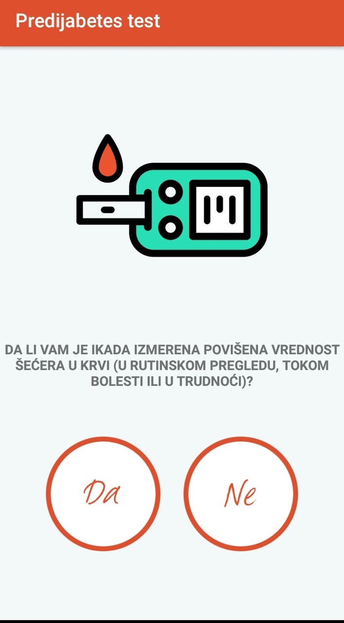aplikacija predijabetes