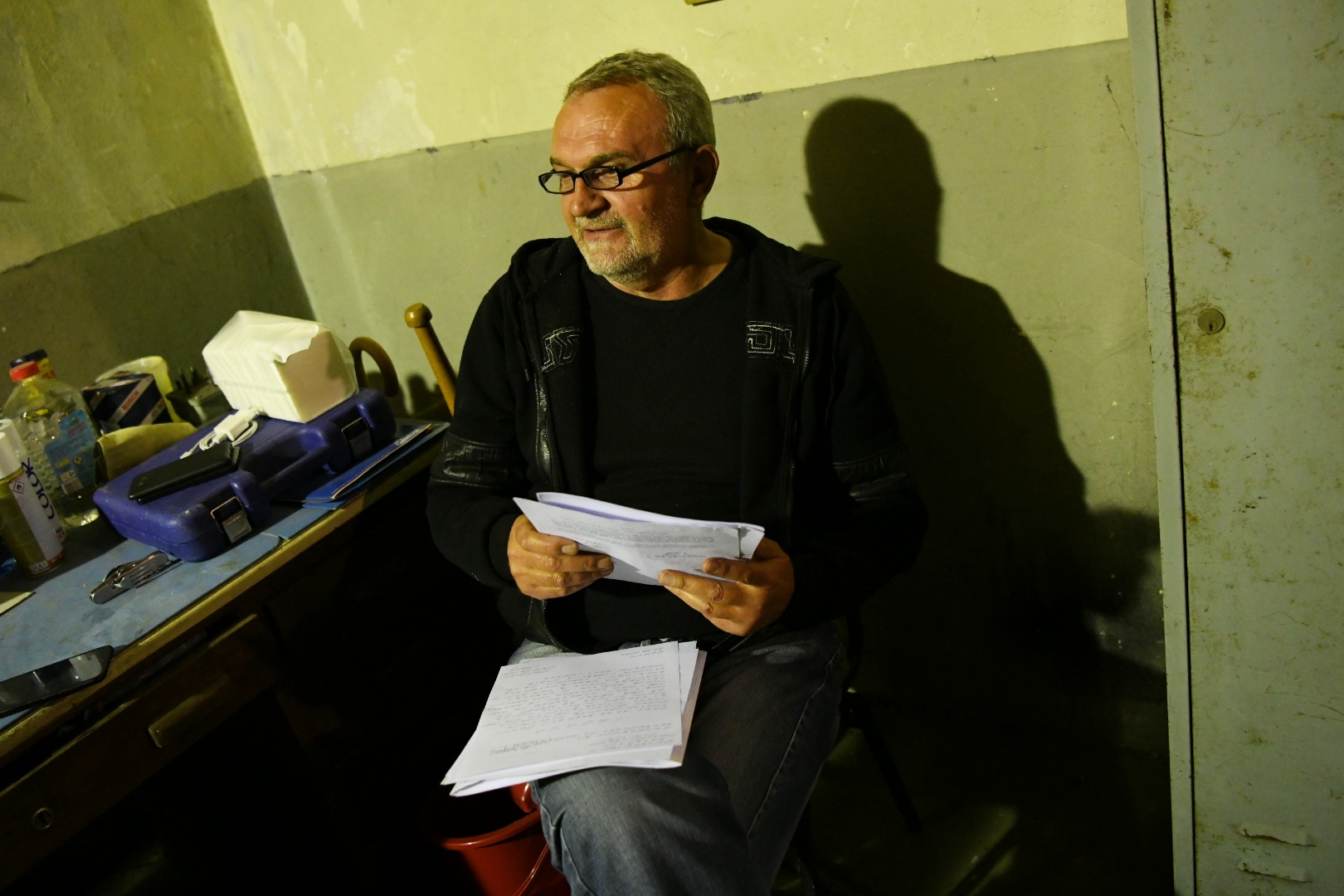 Beograd, 27.05.2020. Ljubiša Stošić štrajk glađu, Poljoprivredni fakultet Foto: Vesna Lalić/Nova.rs