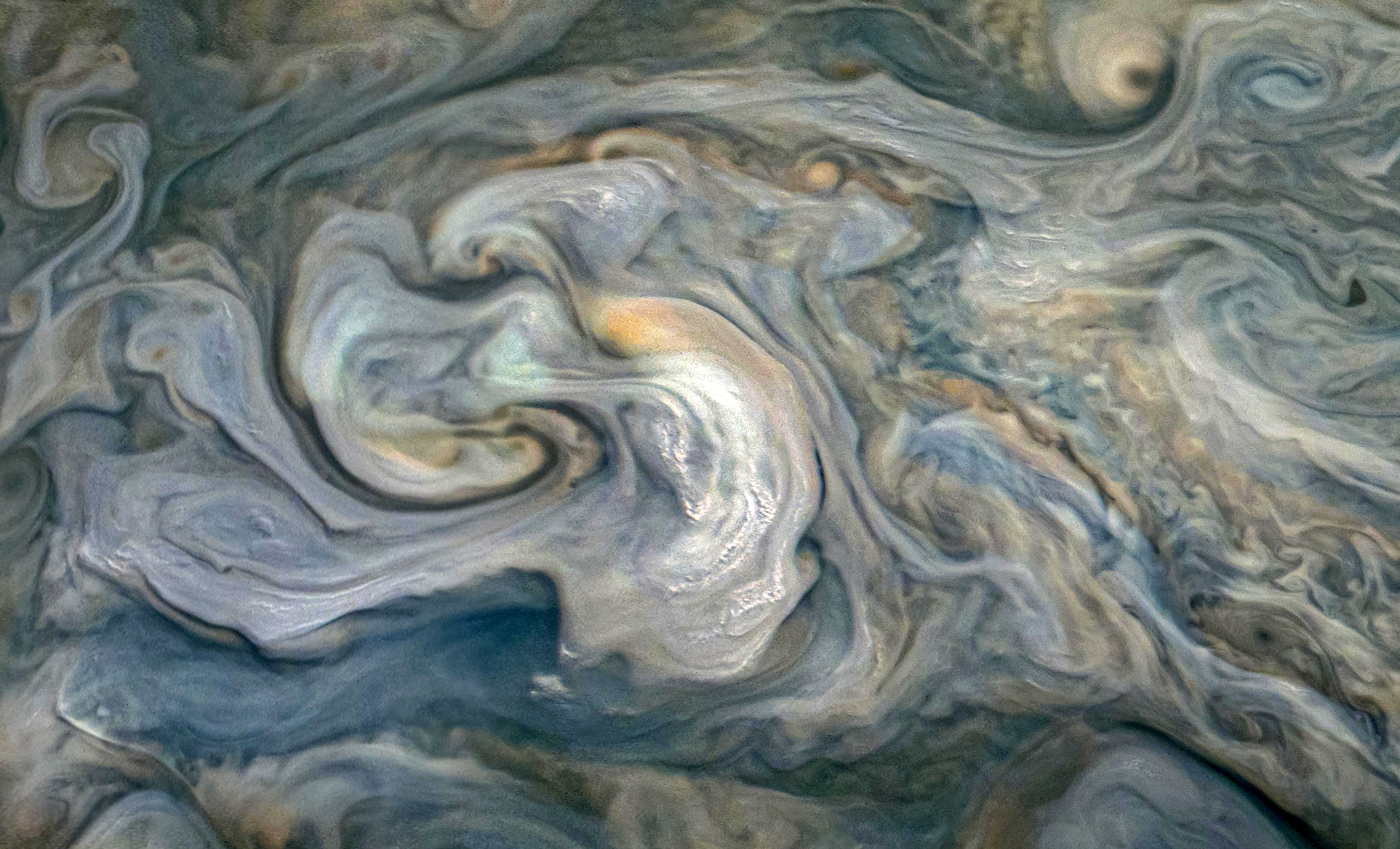 'Shallow Lightning' and 'Mushballs' Reveal Ammonia to NASA's Juno Scientists
