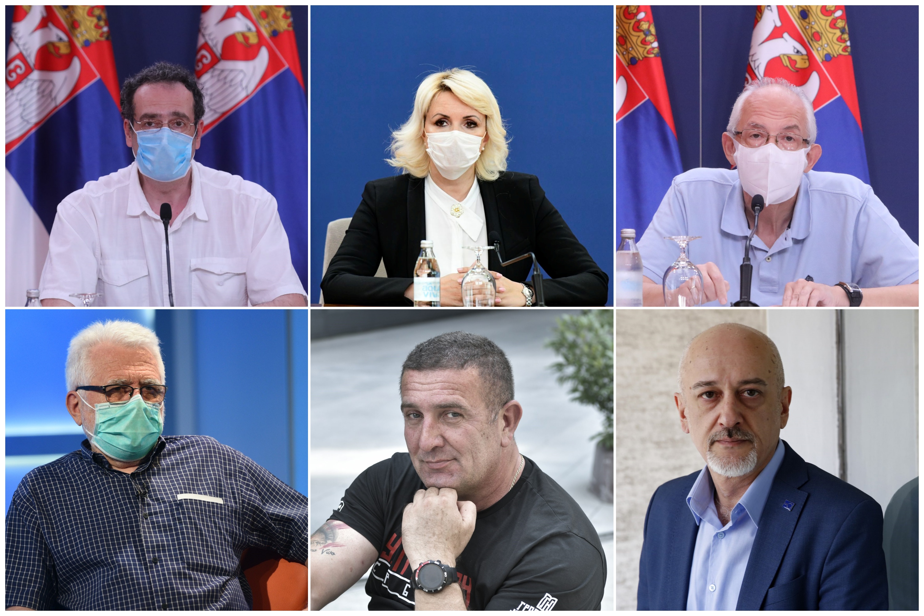 Srdja Jankovic, Darija Kisic, Predrag Ko, Zoran Radovanovic, Zujovic i Rade Panic