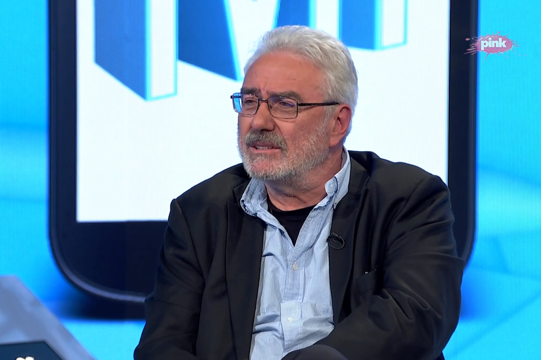 Beograd 31.05.2020. Dr Branimir Nestorović, emisija Hit Tvit, televizija Pink Foto: Printscreen/TvPink