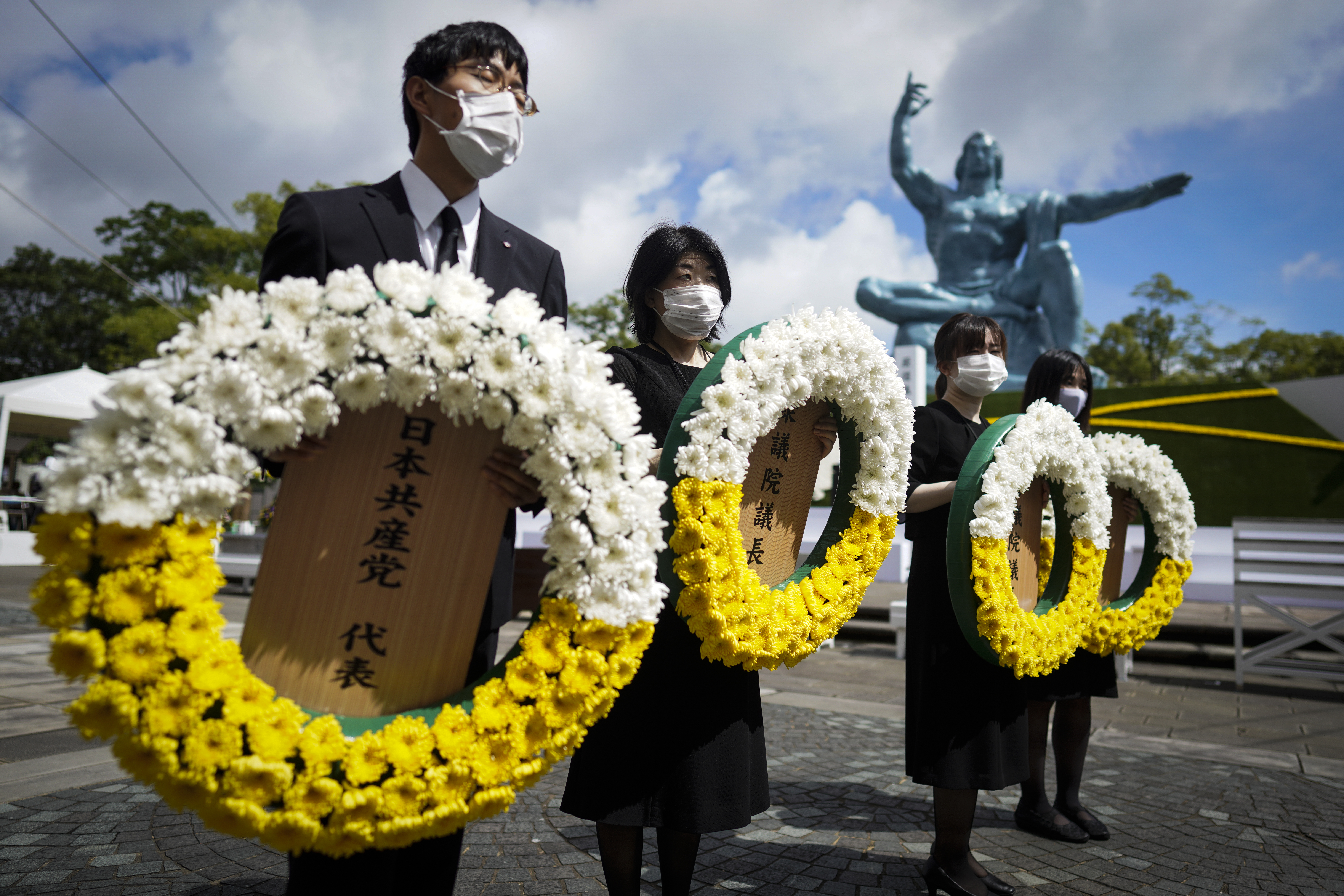 Japan marks 75th anniversary of Nagasaki atomic bombing