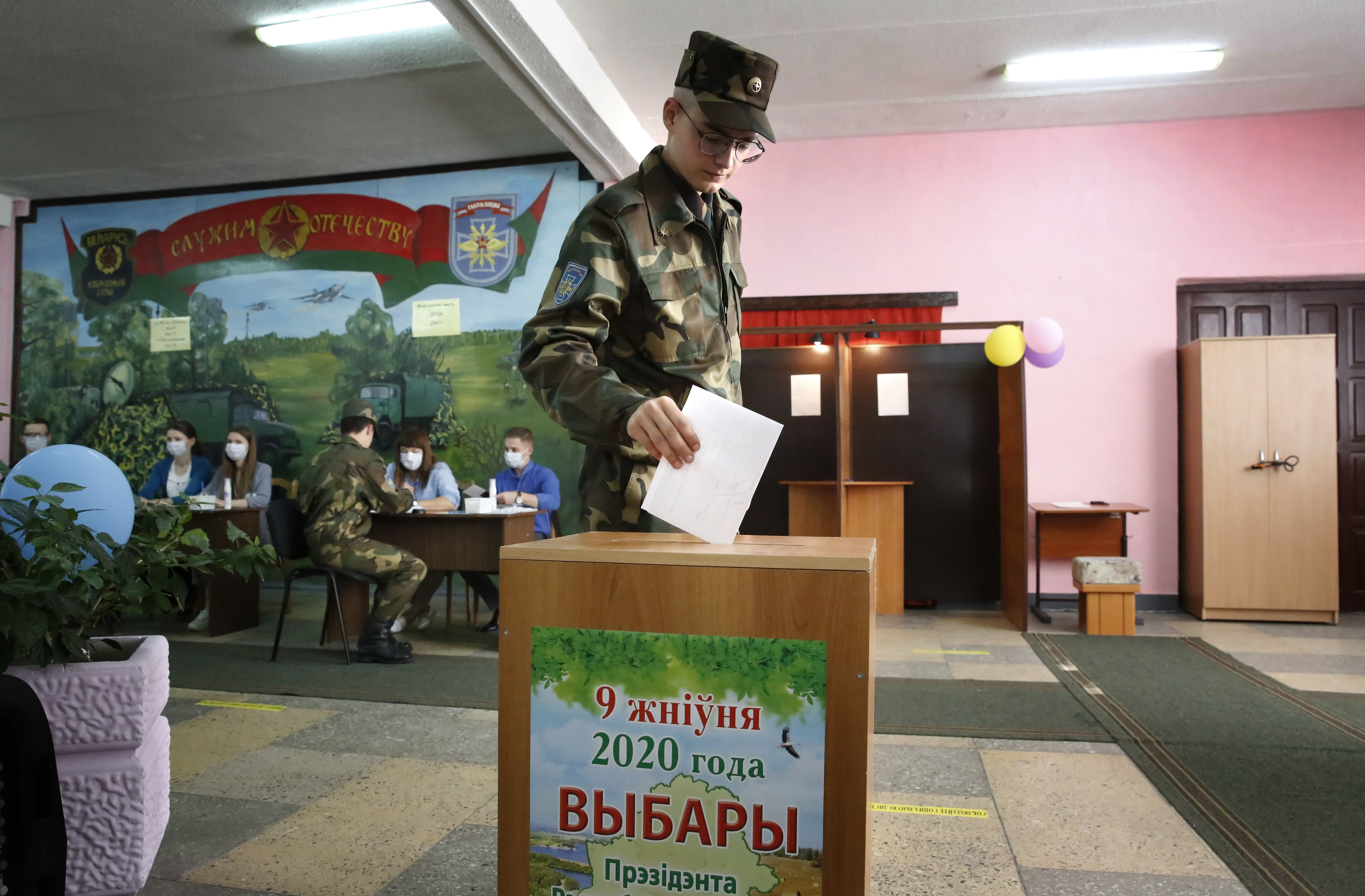 The presidential elections in Belarus