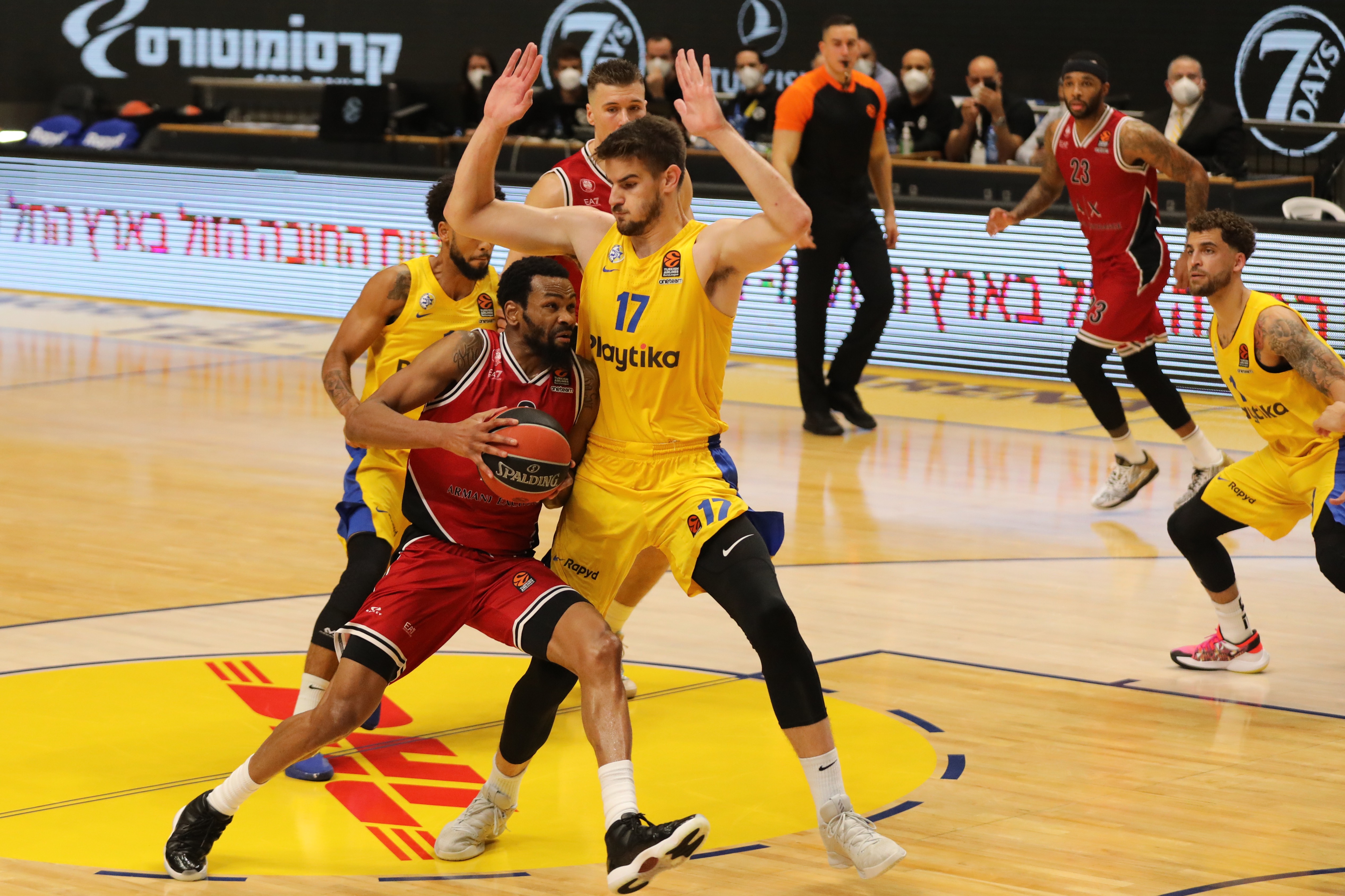 Maccabi Tel Aviv vs Armani Exchange Milan