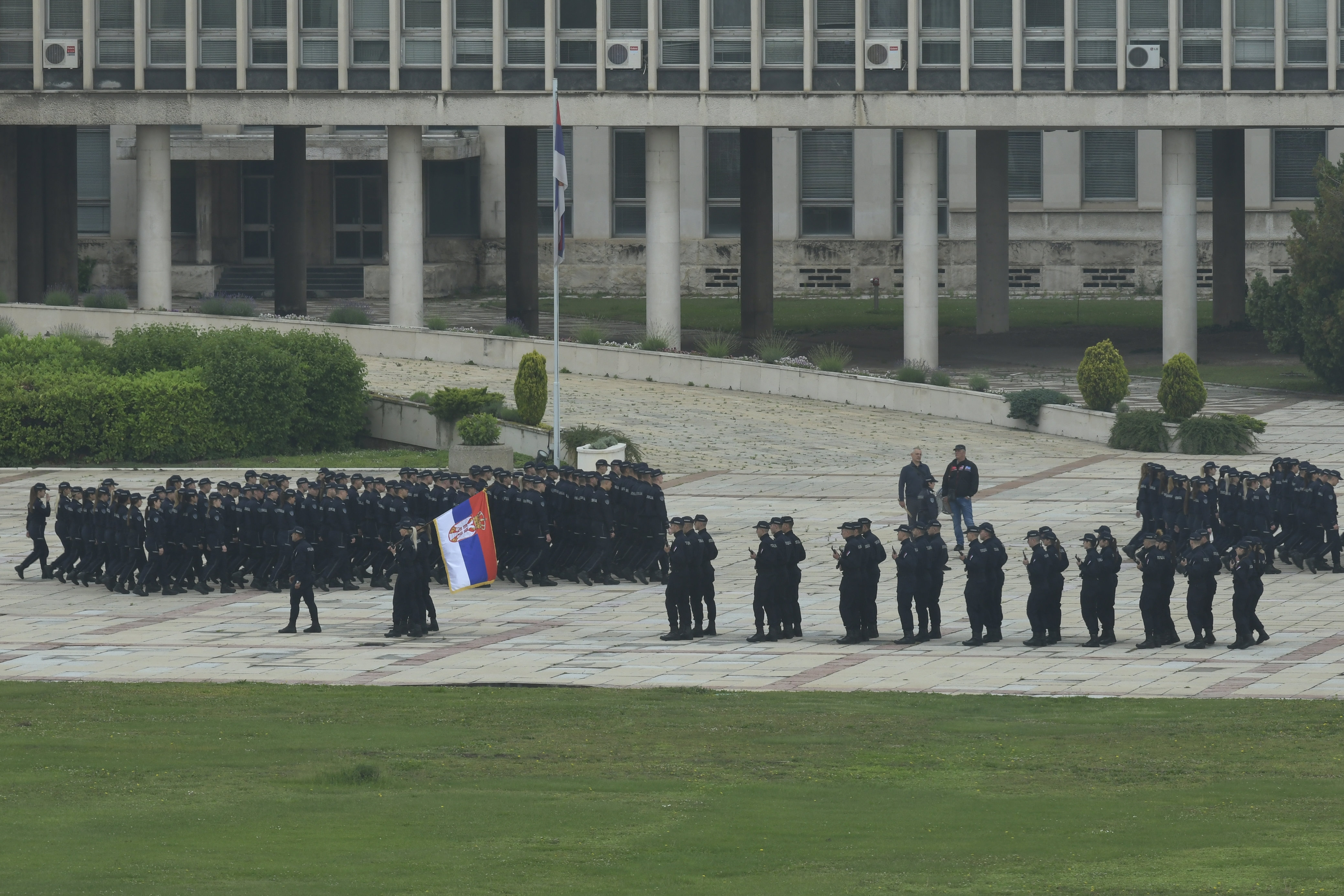 beograd 02.06.2020  palata srbije,  vezba policije, kadeti, priprema za paradu Foto: Zoran Lončarević/Nova.rs