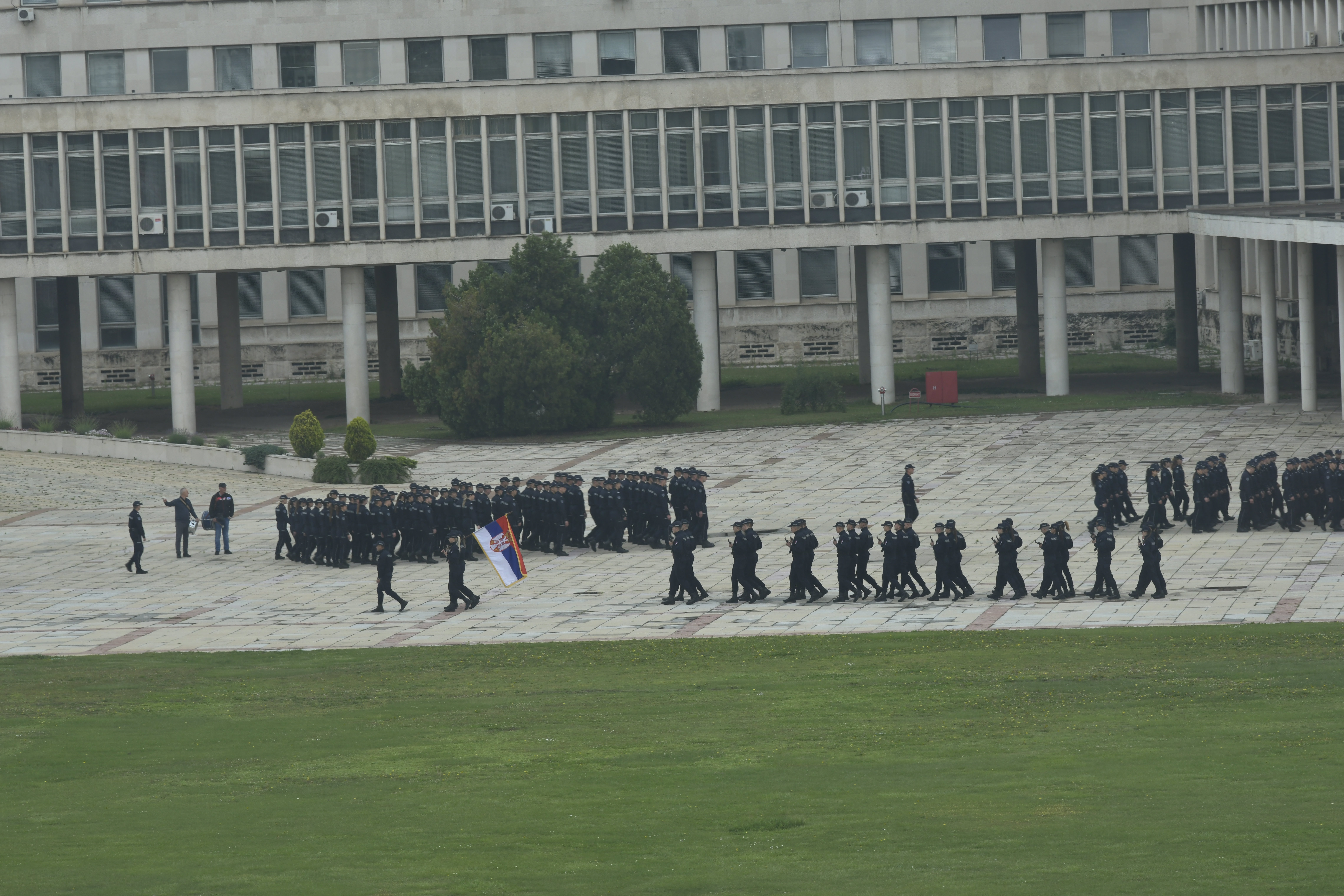 beograd 02.06.2020  palata srbije,  vezba policije, kadeti, priprema za paradu Foto: Zoran Lončarević/Nova.rs