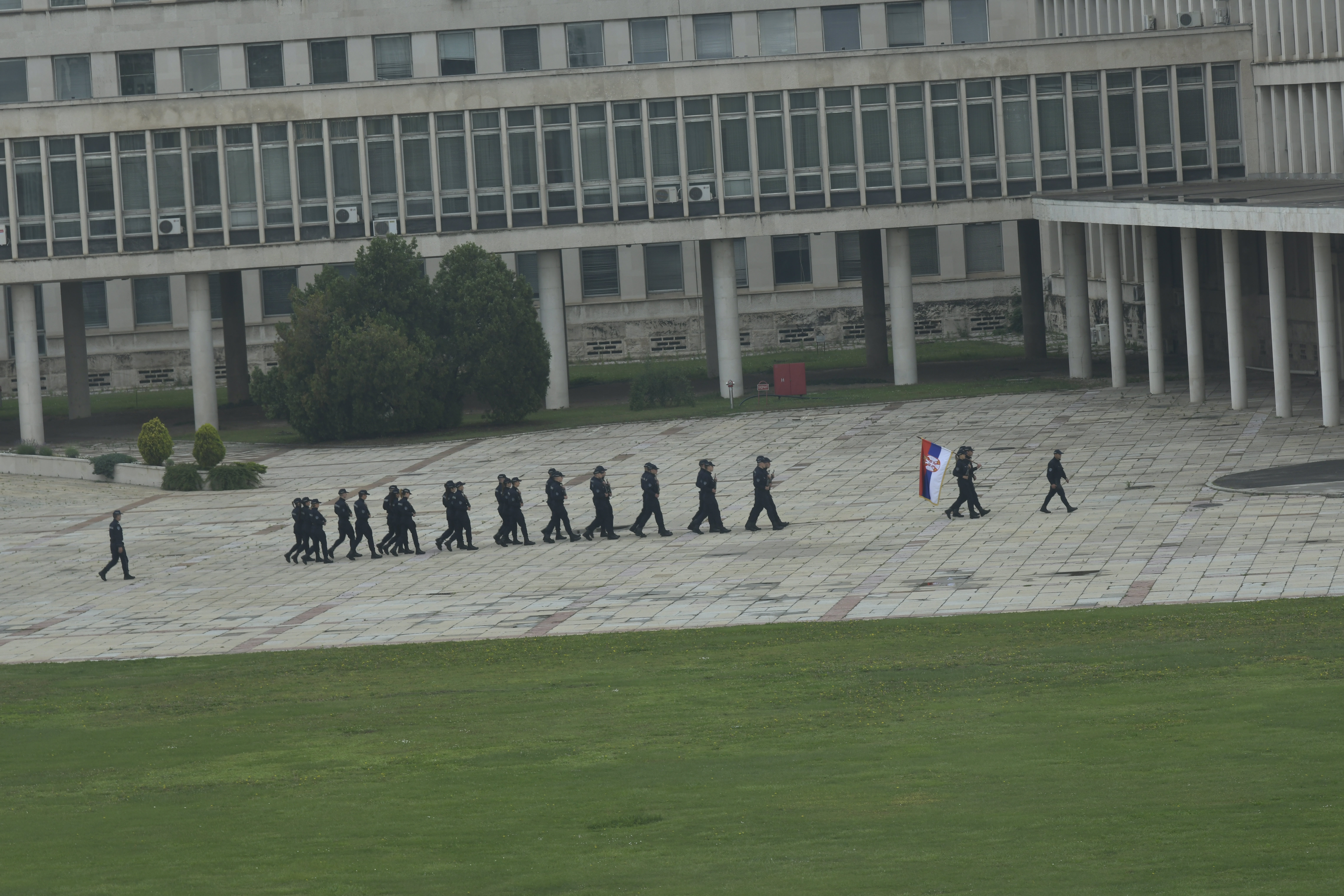 beograd 02.06.2020  palata srbije,  vezba policije, kadeti, priprema za paradu Foto: Zoran Lončarević/Nova.rs
