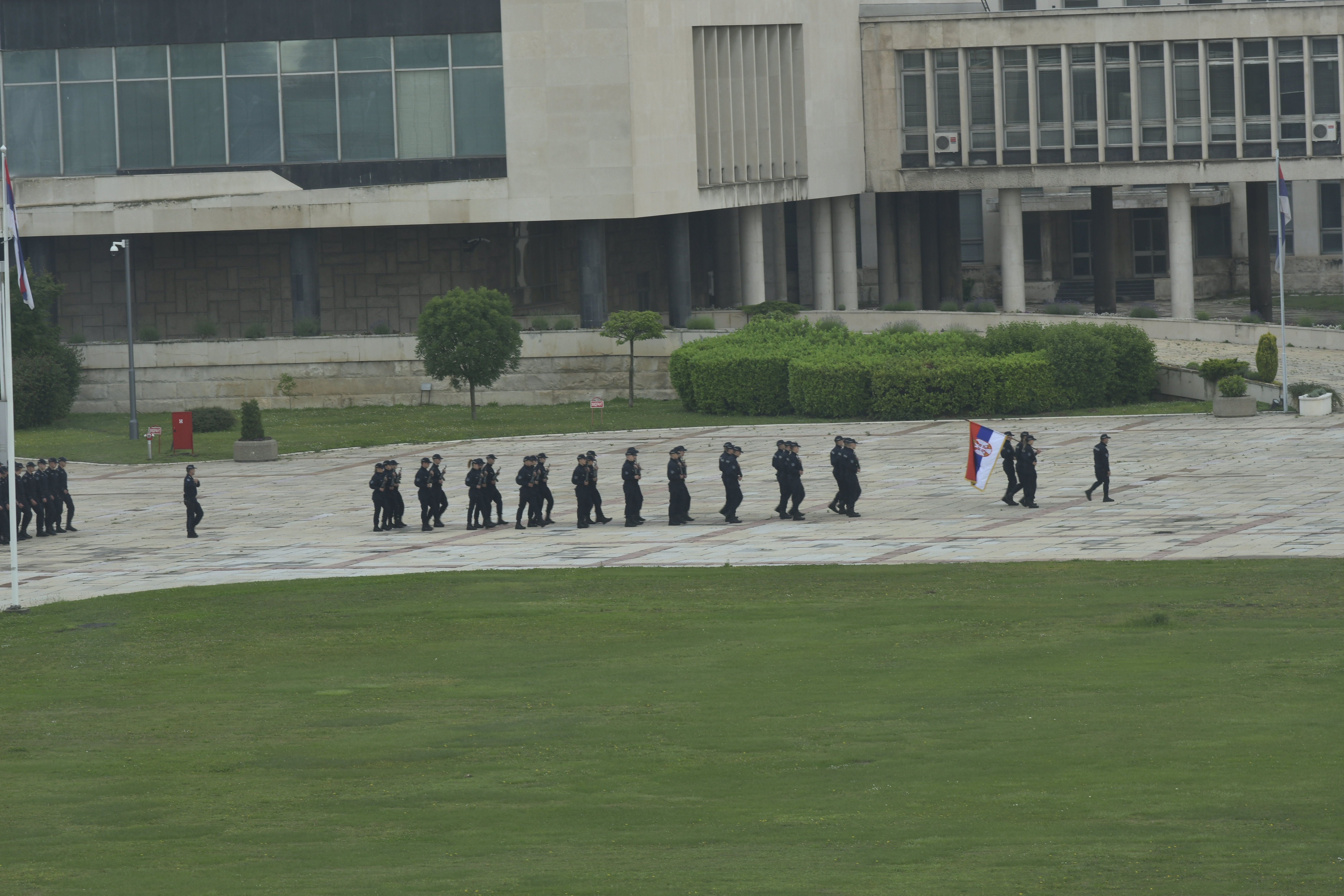 beograd 02.06.2020  palata srbije,  vezba policije, kadeti, priprema za paradu Foto: Zoran Lončarević/Nova.rs
