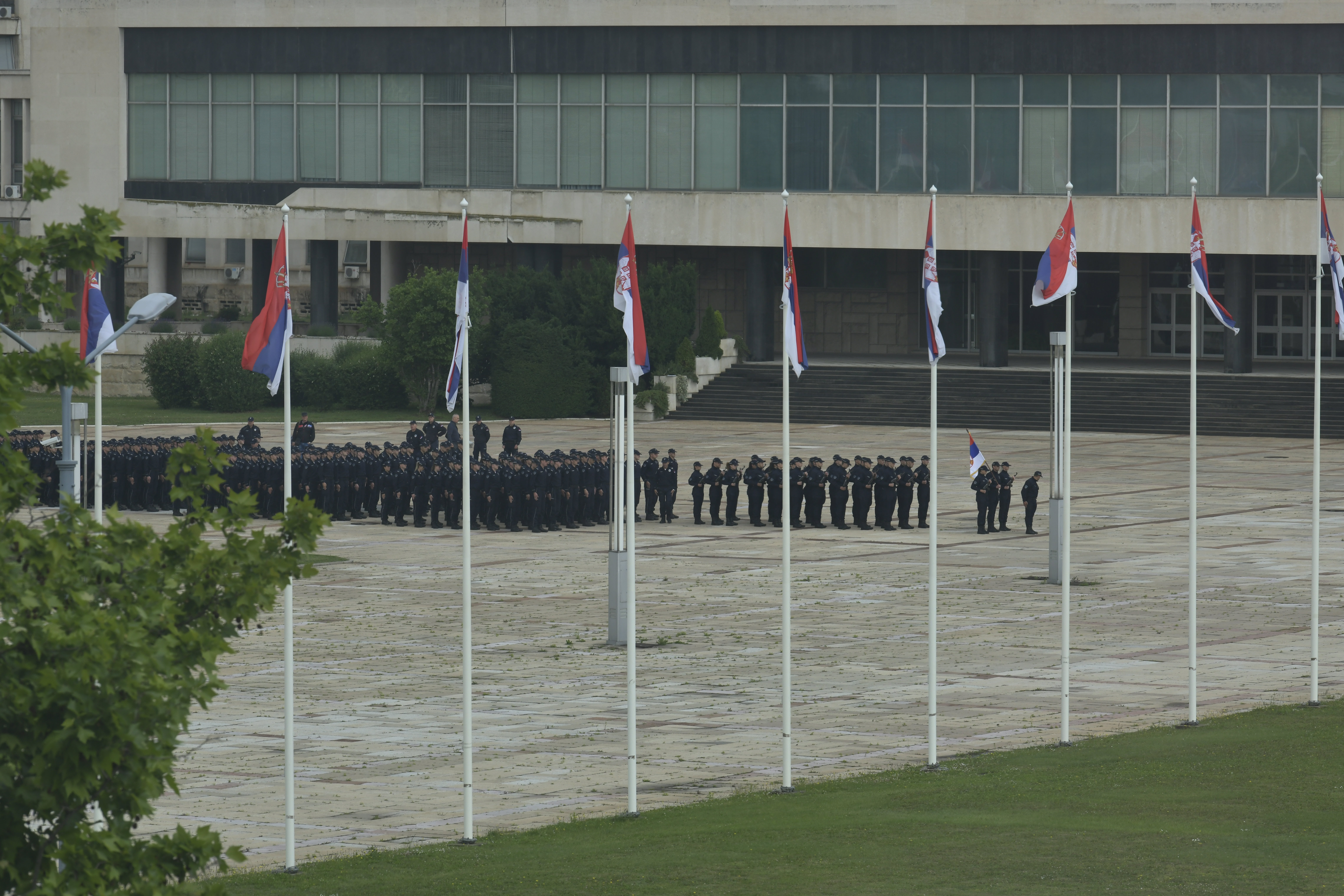 beograd 02.06.2020  palata srbije,  vezba policije, kadeti, priprema za paradu Foto: Zoran Lončarević/Nova.rs