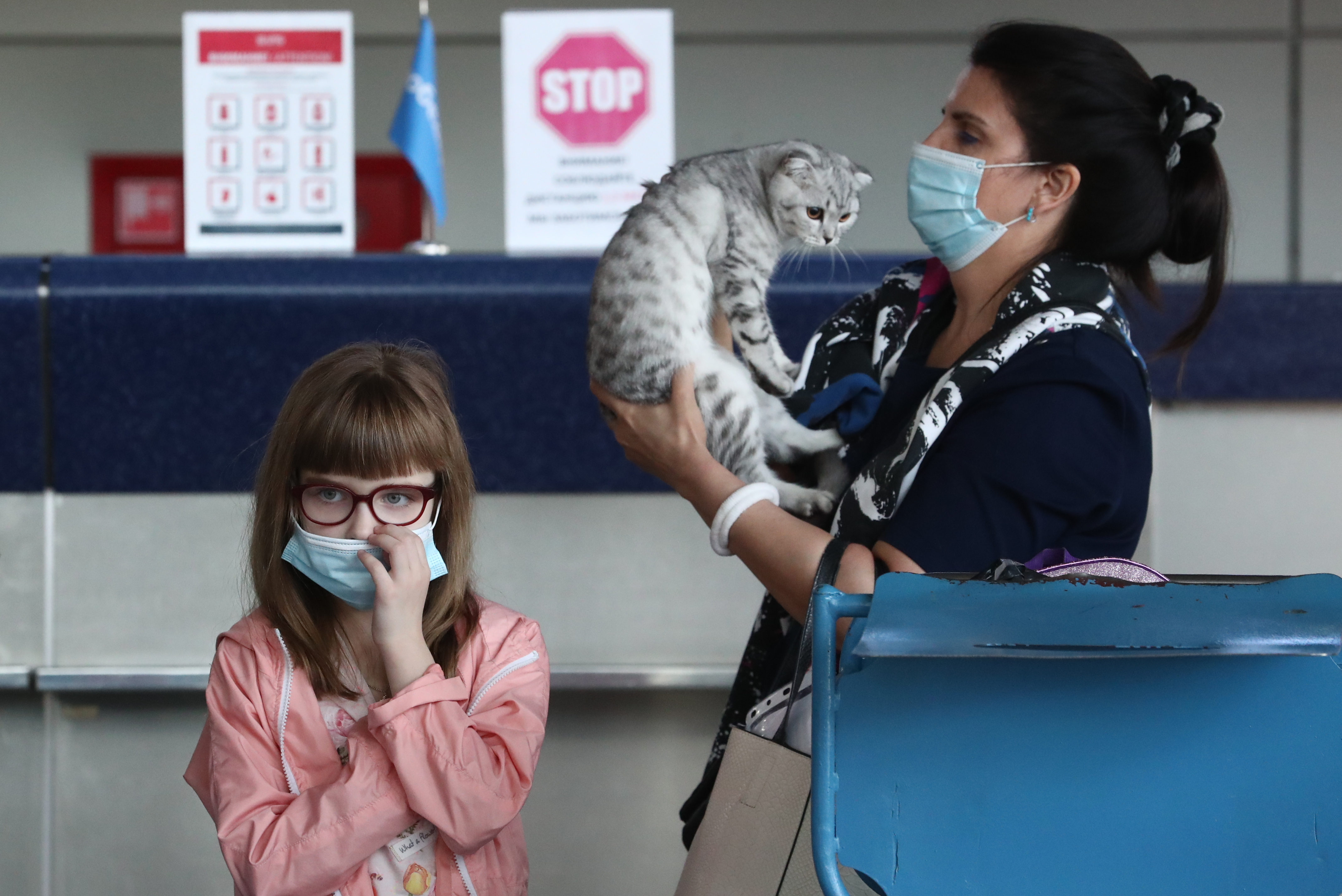 Vnukovo International Airport amid COVID-19 lockdown relief
