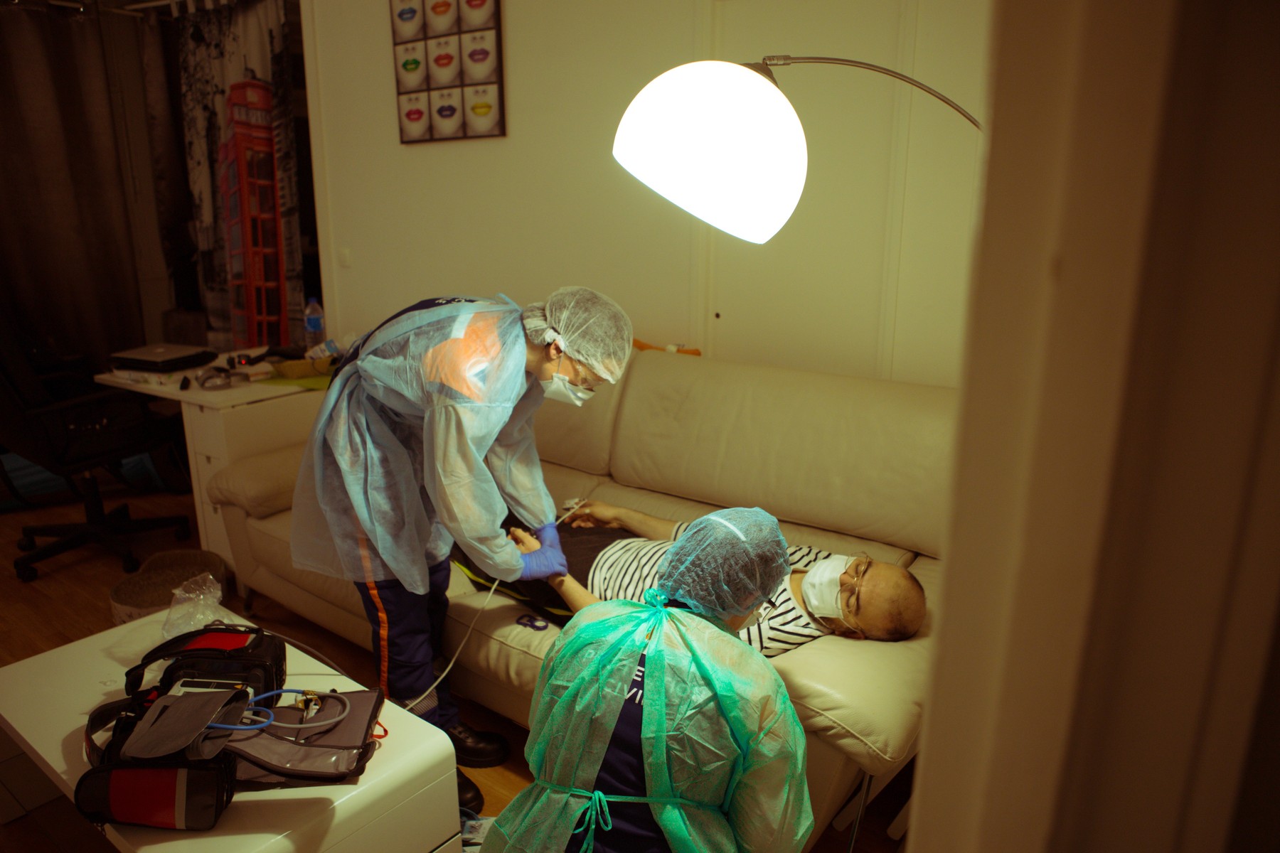 Covid-19 - Civil Protection mobilized during the epidemic