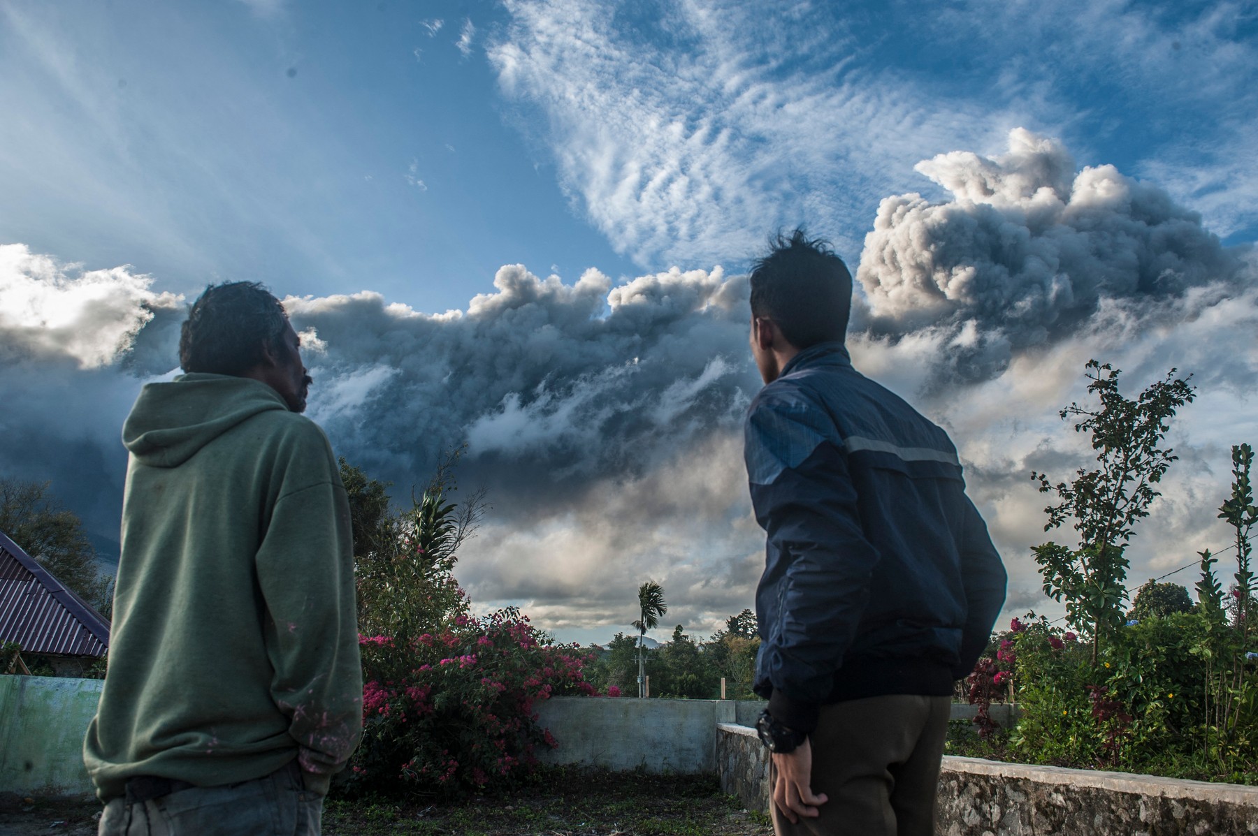 Sinabung vocano eruption - Indonesia