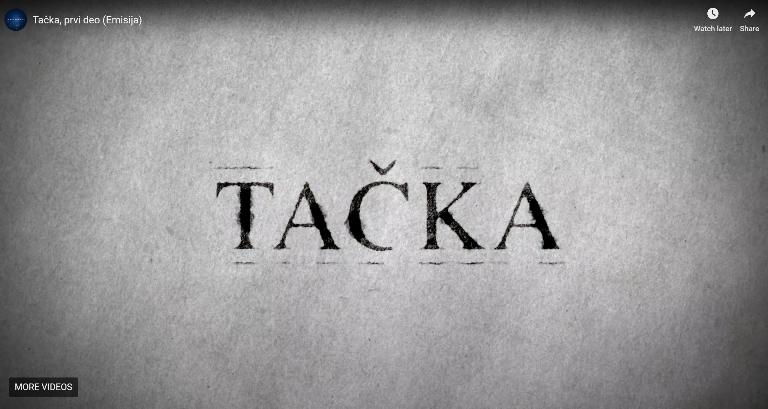 insajder tačka prvi deo