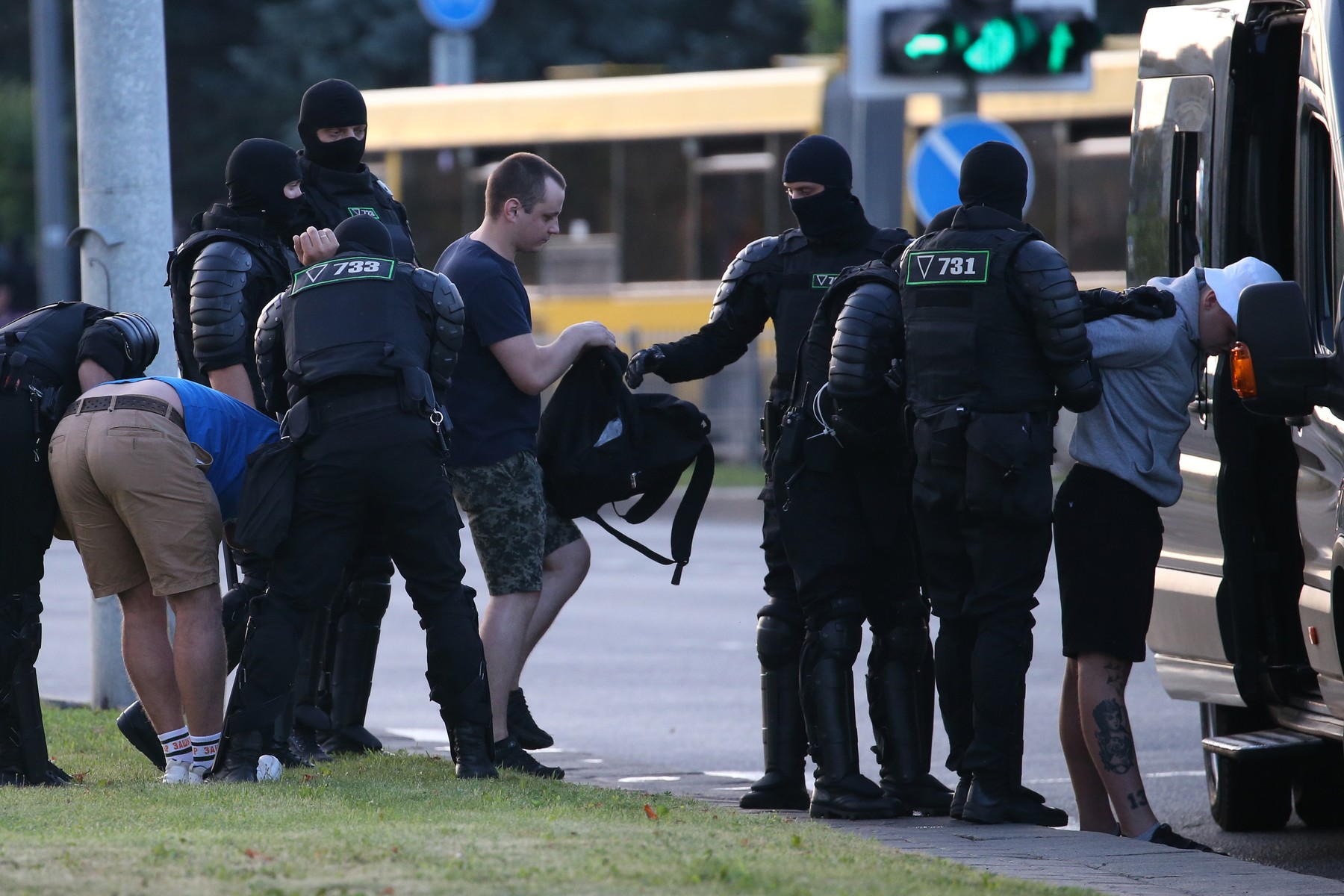 Minsk protests triggered by announcement of 2020 Belarusian presidential election results